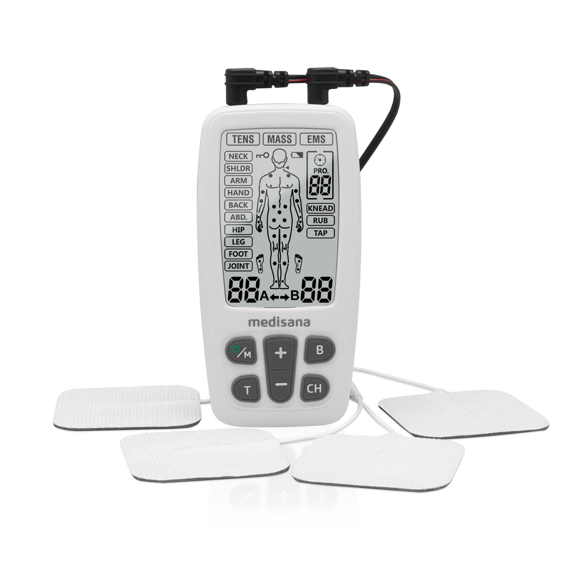 medisana-46827-tens-ems-dispositivo-di-elettroterapia-professionale-60-programmi image 1