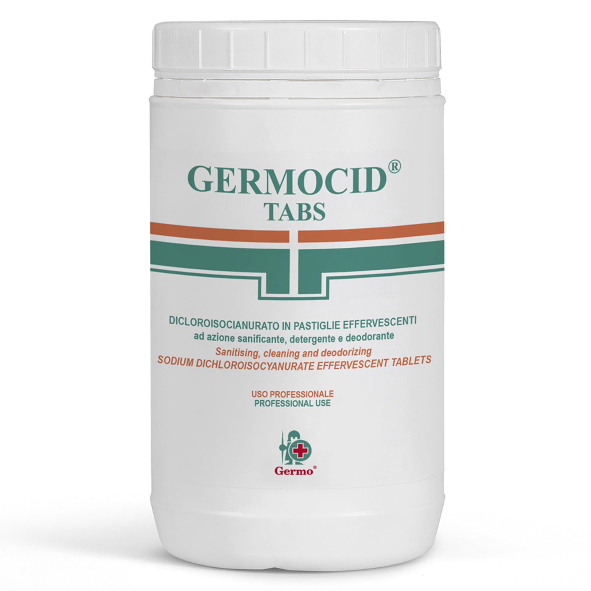 gima-germocid-tabs-pastiglie-effervescenti-a-base-di-cloro-detergente-deodorante image 1