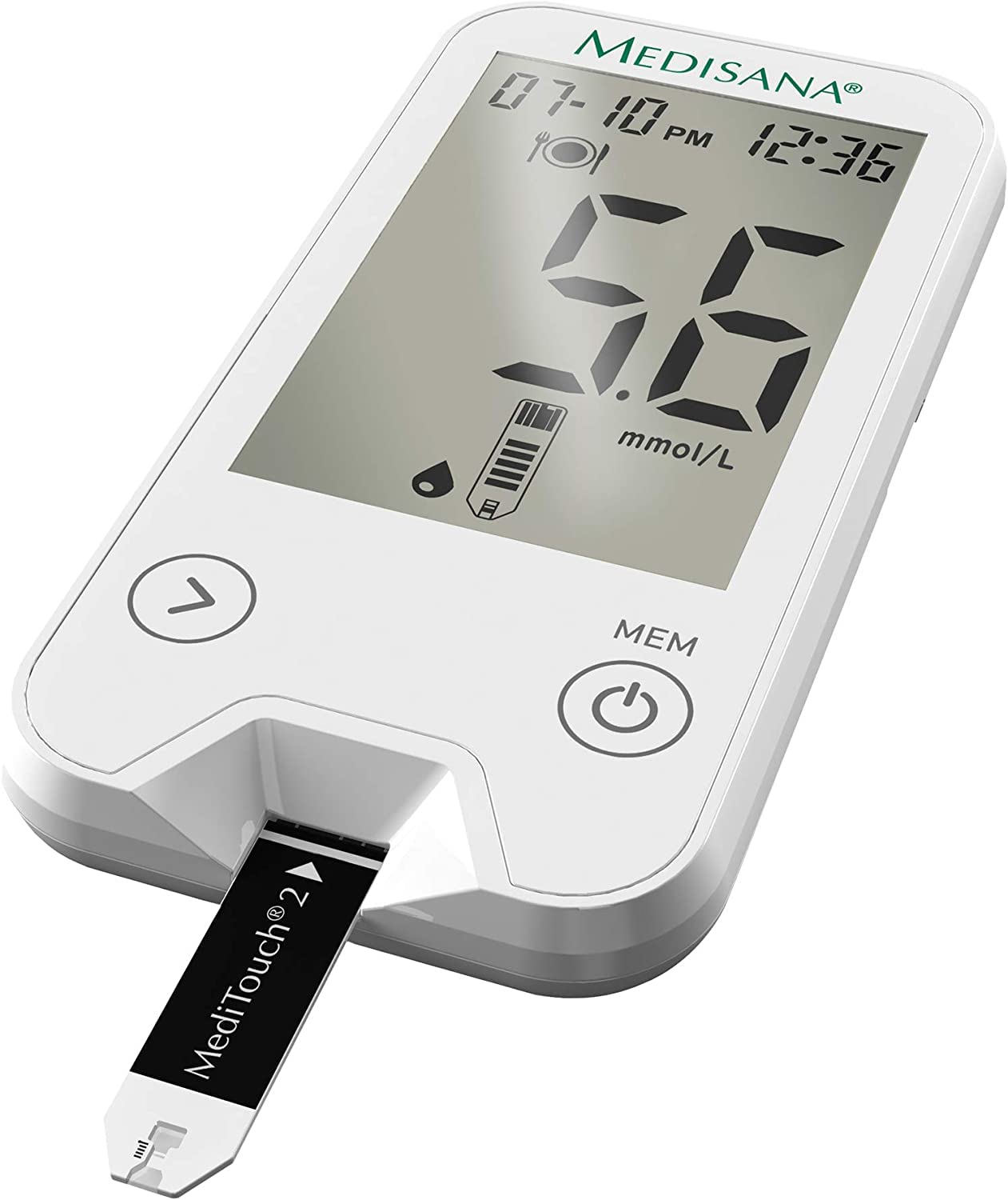 medisana-meditouch-2-misuratore-di-glicemia-set-iniziale-con-strisce-monitoraggi image 3