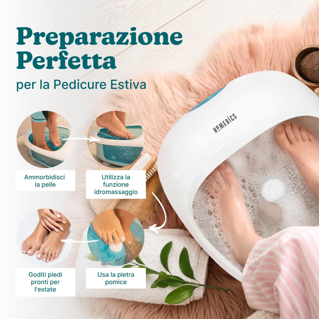 homedics-pediluvio-massaggiatore-piedi-4-in-1-con-idromassaggio-magnetoterapia-e image 4