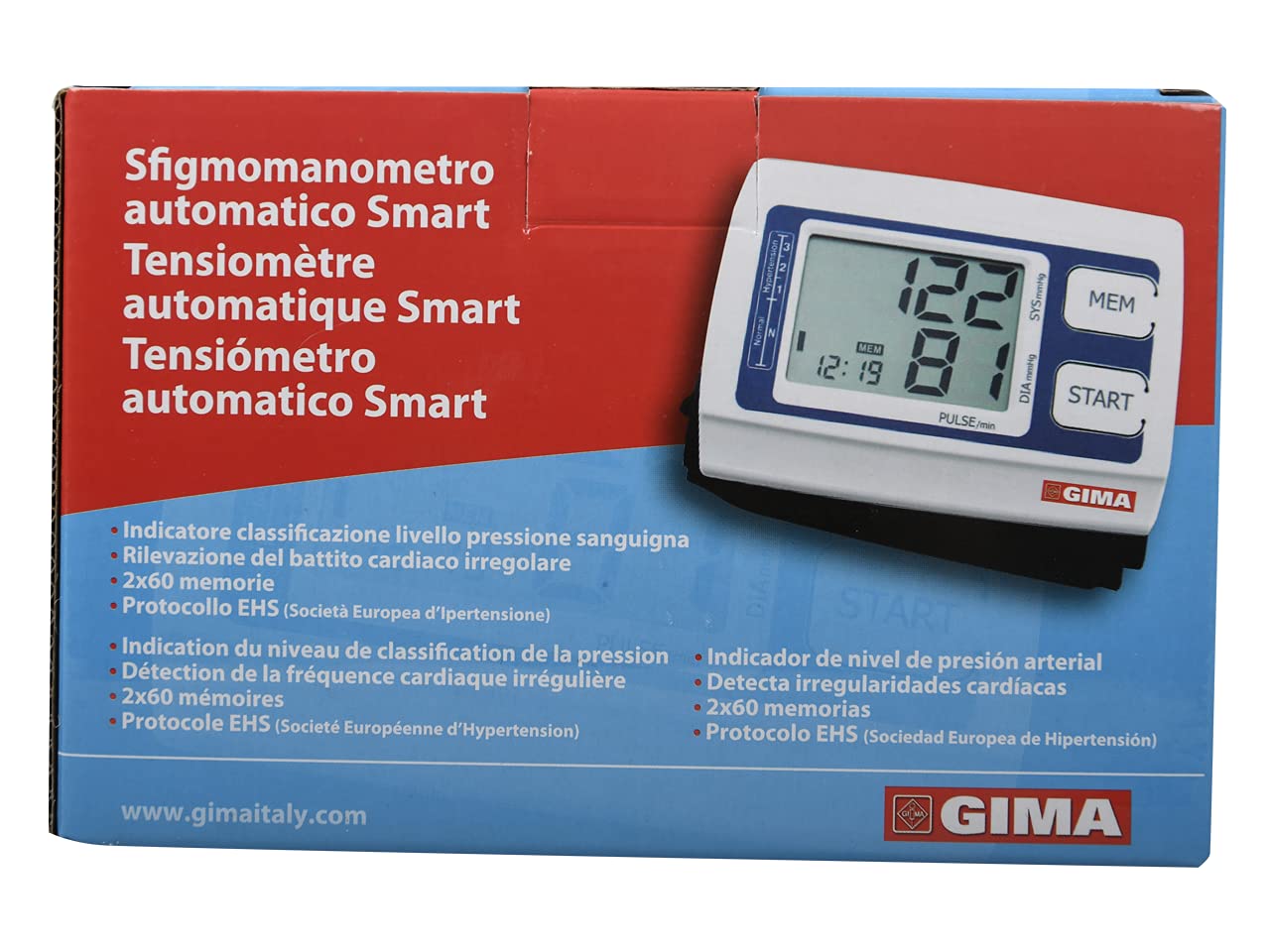 gima-smart-sfigmomanometro-digitale-automatico-da-braccio-con-rilevazione-aritmi image 4