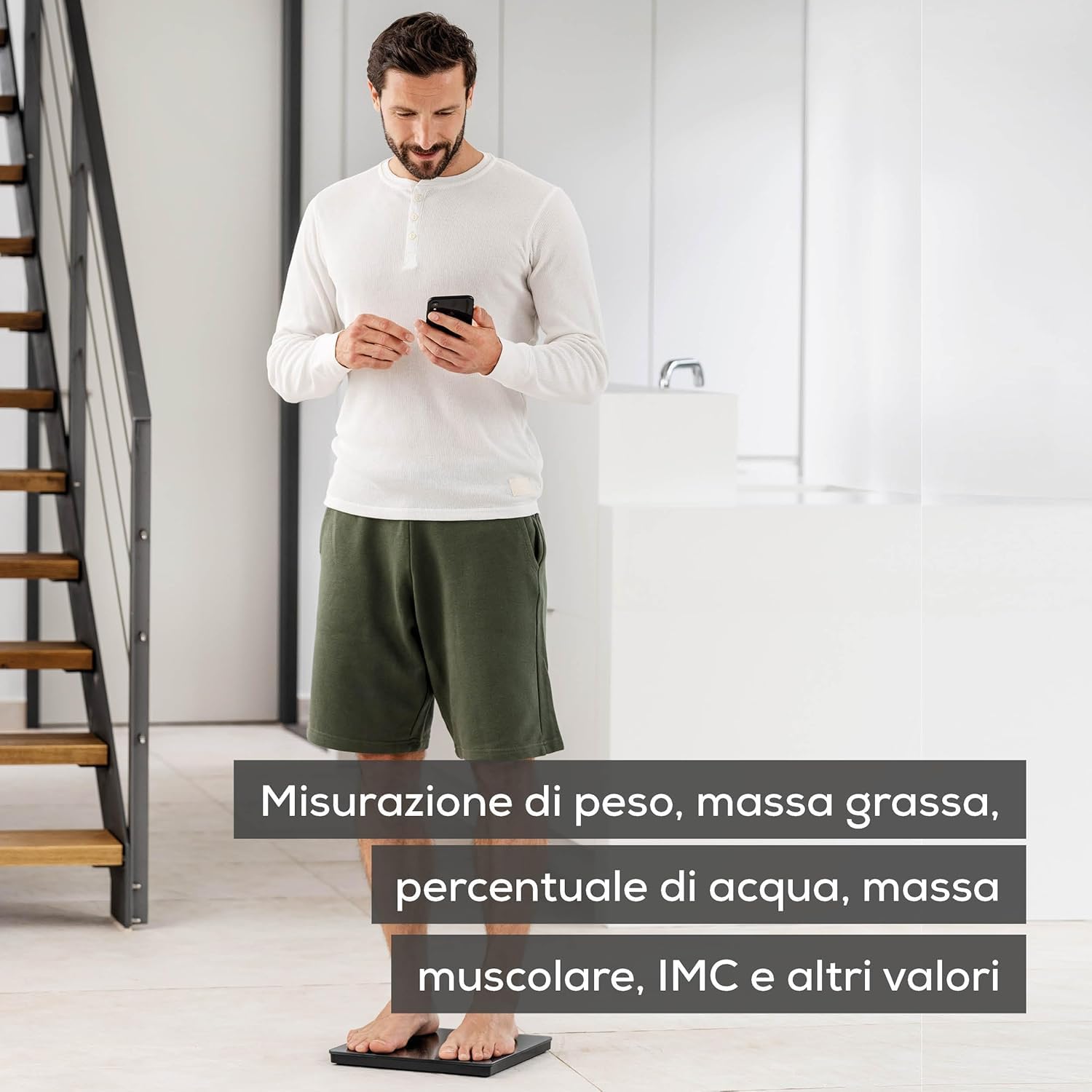 beurer-bf-500-bilancia-bluetooth-con-app-healthmanager-pro-analisi-corporei-gras image 2
