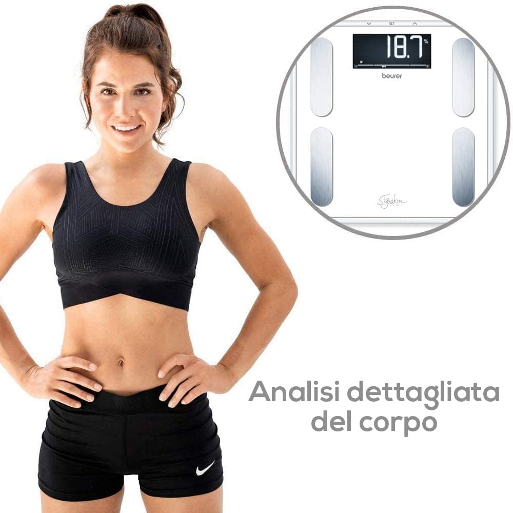 beurer-bf-400-bilancia-diagnostica-signature-line-bianca-10-utenti-display-lcd-e image 2