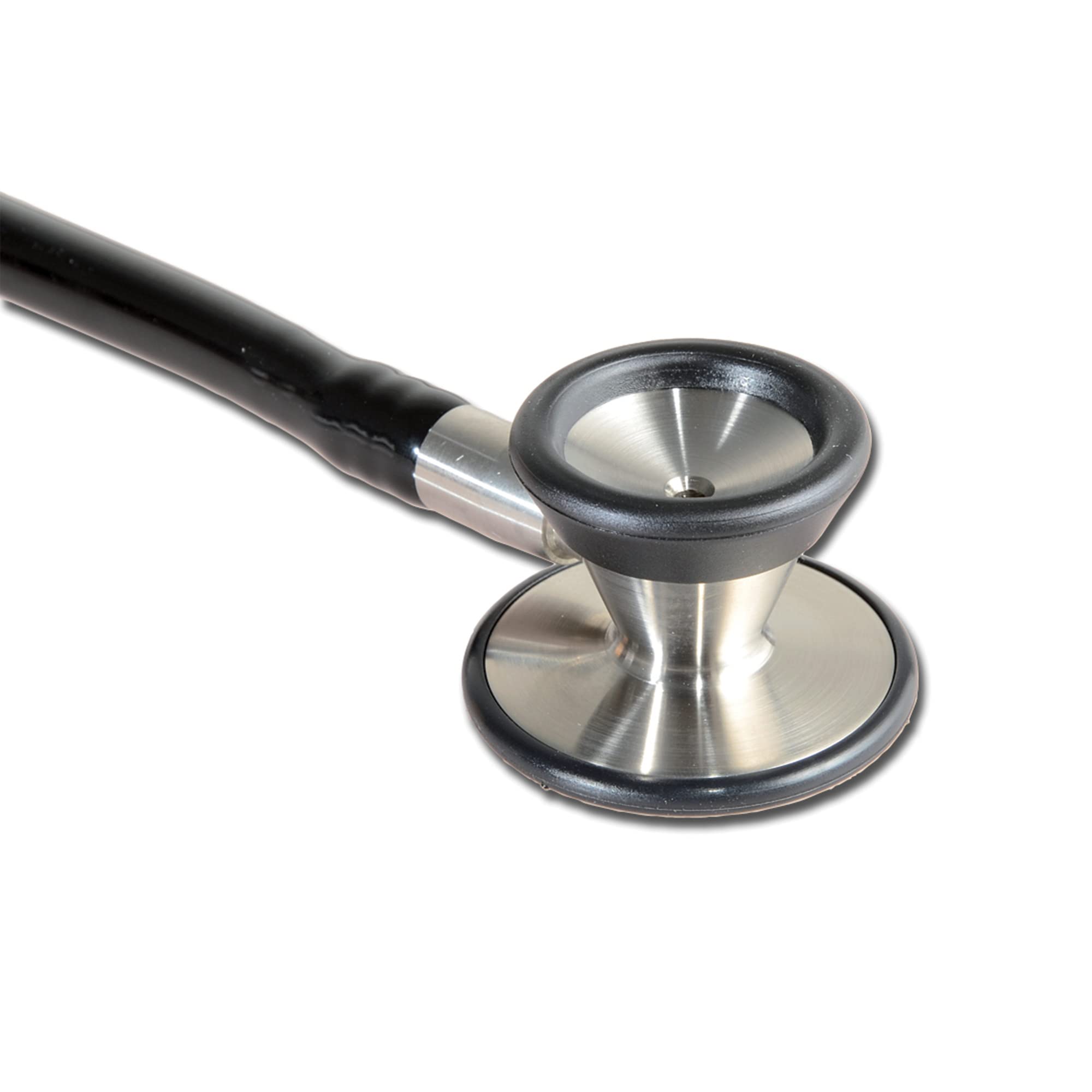 gima-32552-stetoscopio-duofono-classic-cardiologico-lira-nero-acciaio-inox image 3