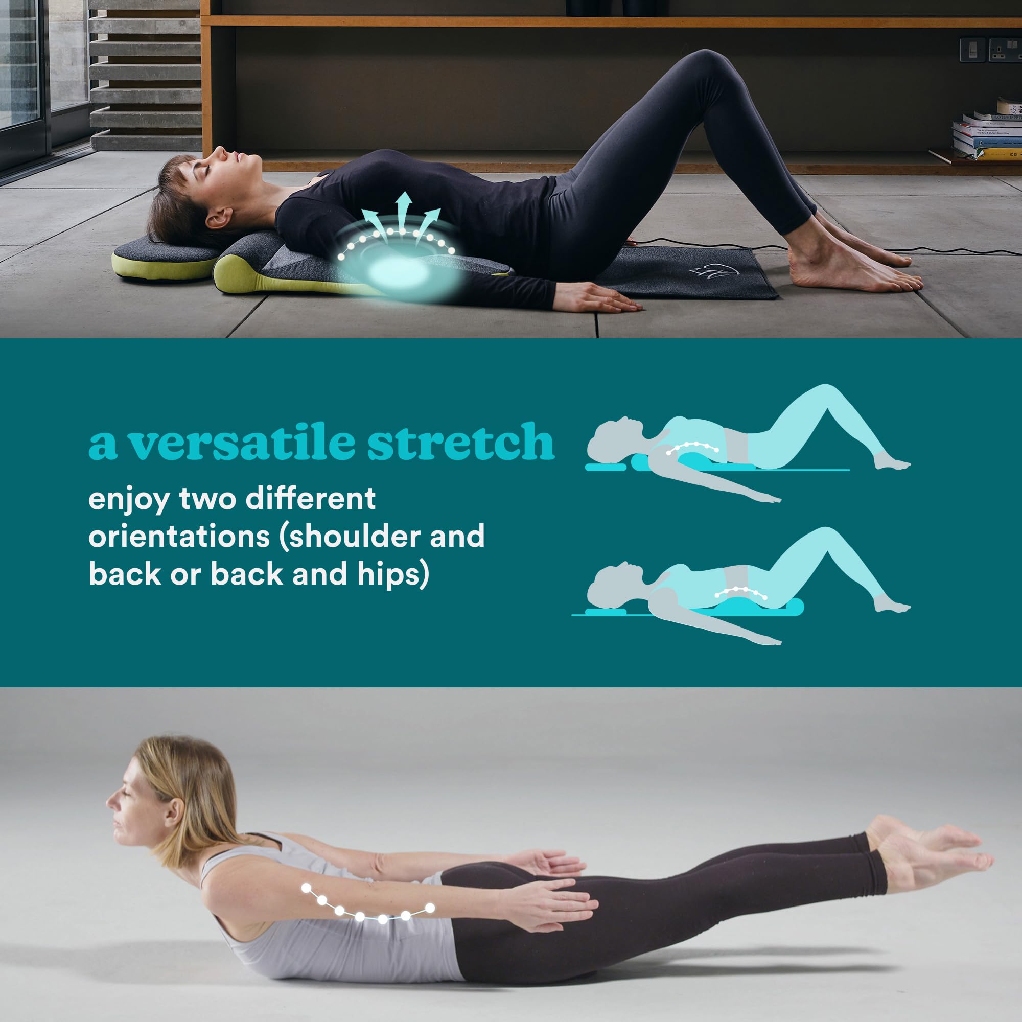 homedics-stretch-xs-tappetino-massaggiante-pieghevole-7-sacche-d-aria-4-sequenze image 4