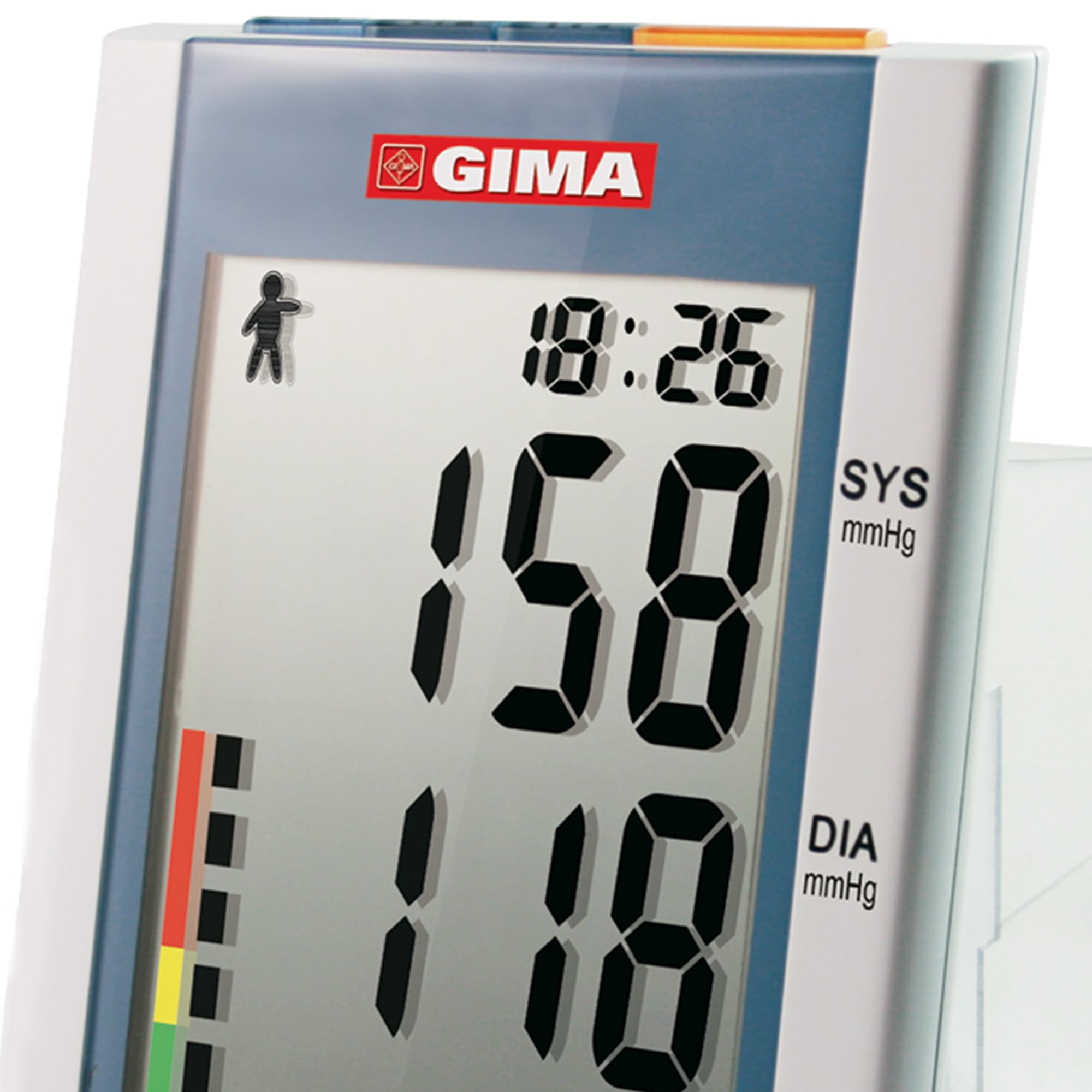 gima-32803-sfigmomanometro-digitale-domino-con-orologio-da-tavolo-e-allarmi image 4
