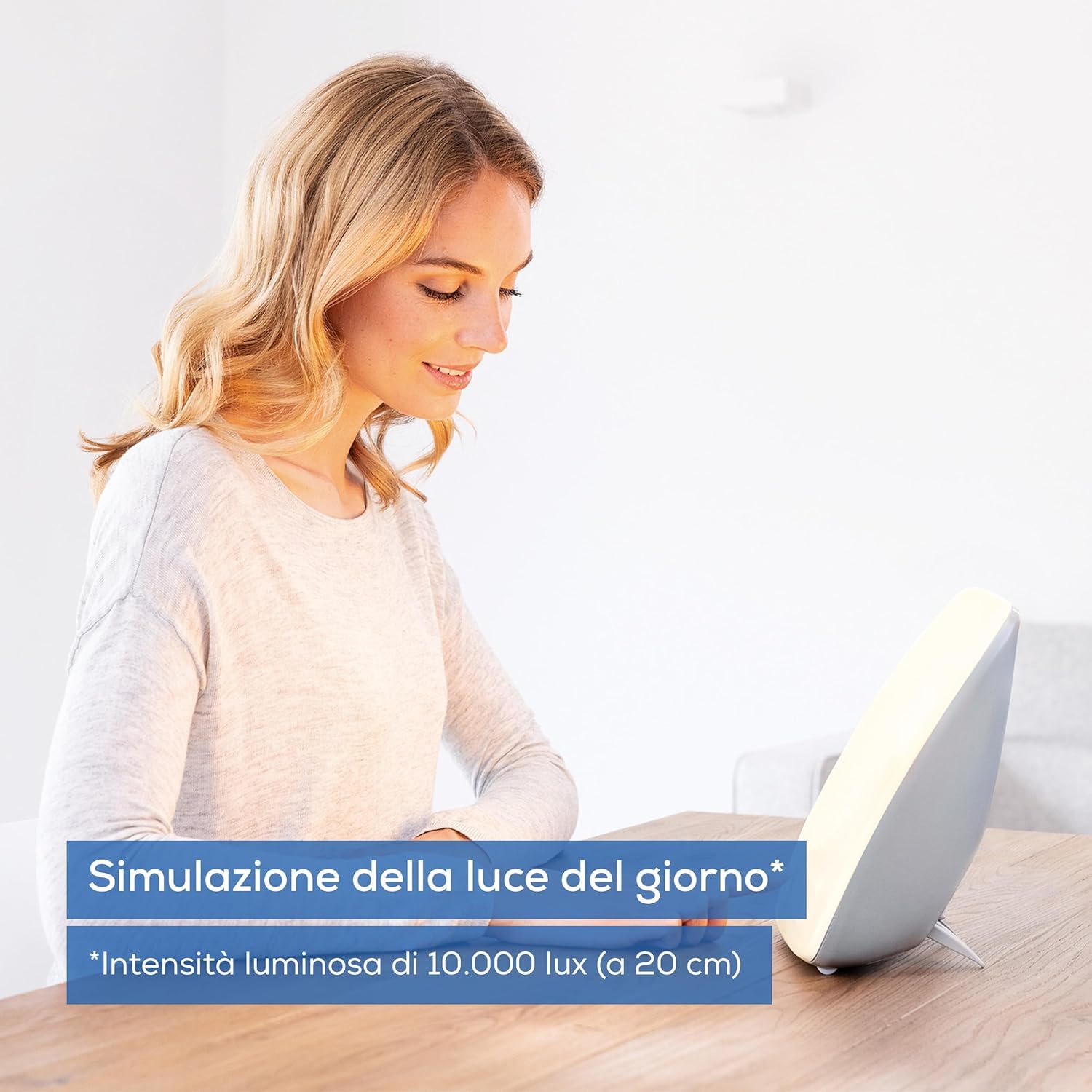 beurer-tl-41-lampada-a-luce-diurna-led-10-000-lux-dispositivo-medico-base-pieghe image 2