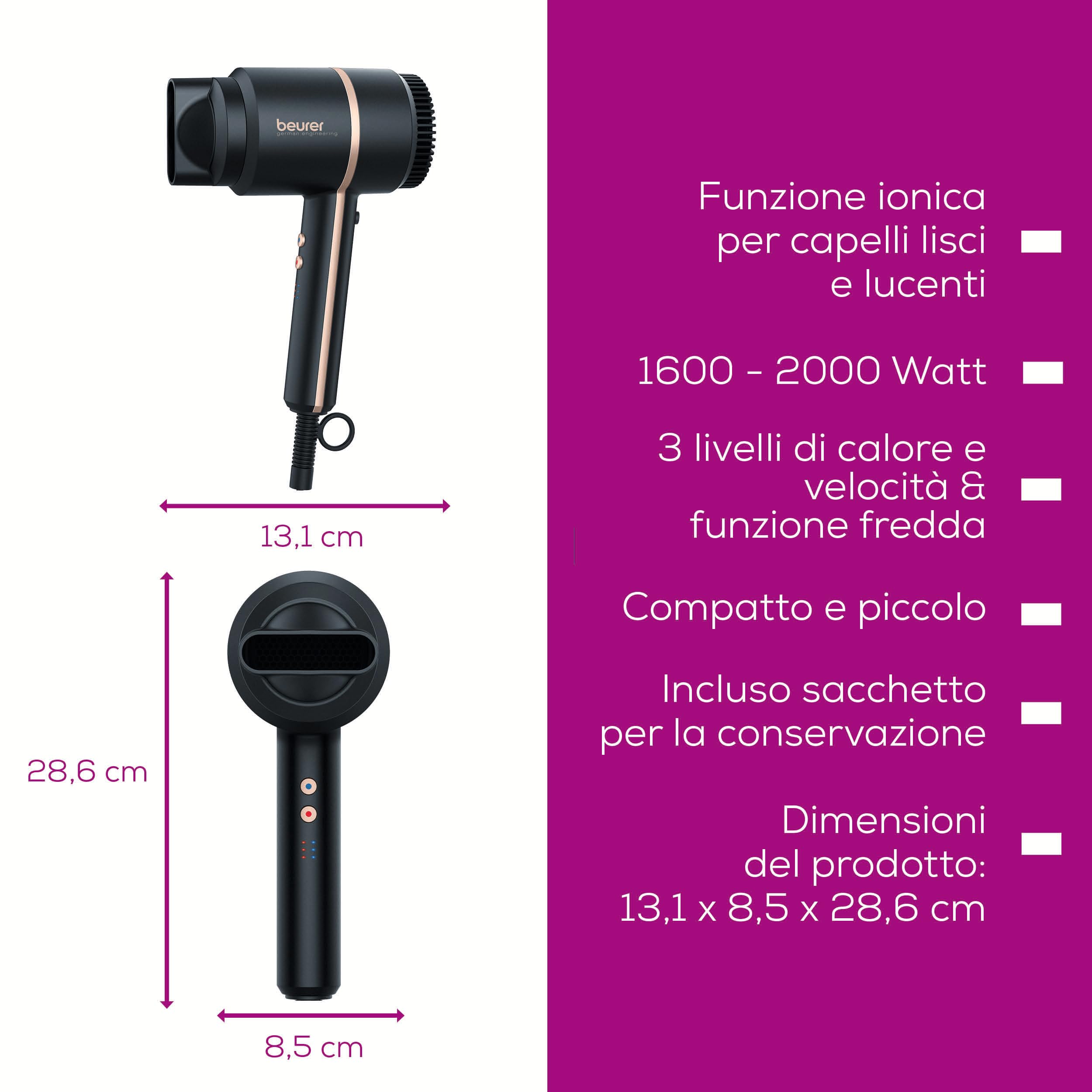 beurer-hc-35-asciugacapelli-compatto-ionico-1600-2000w image 7