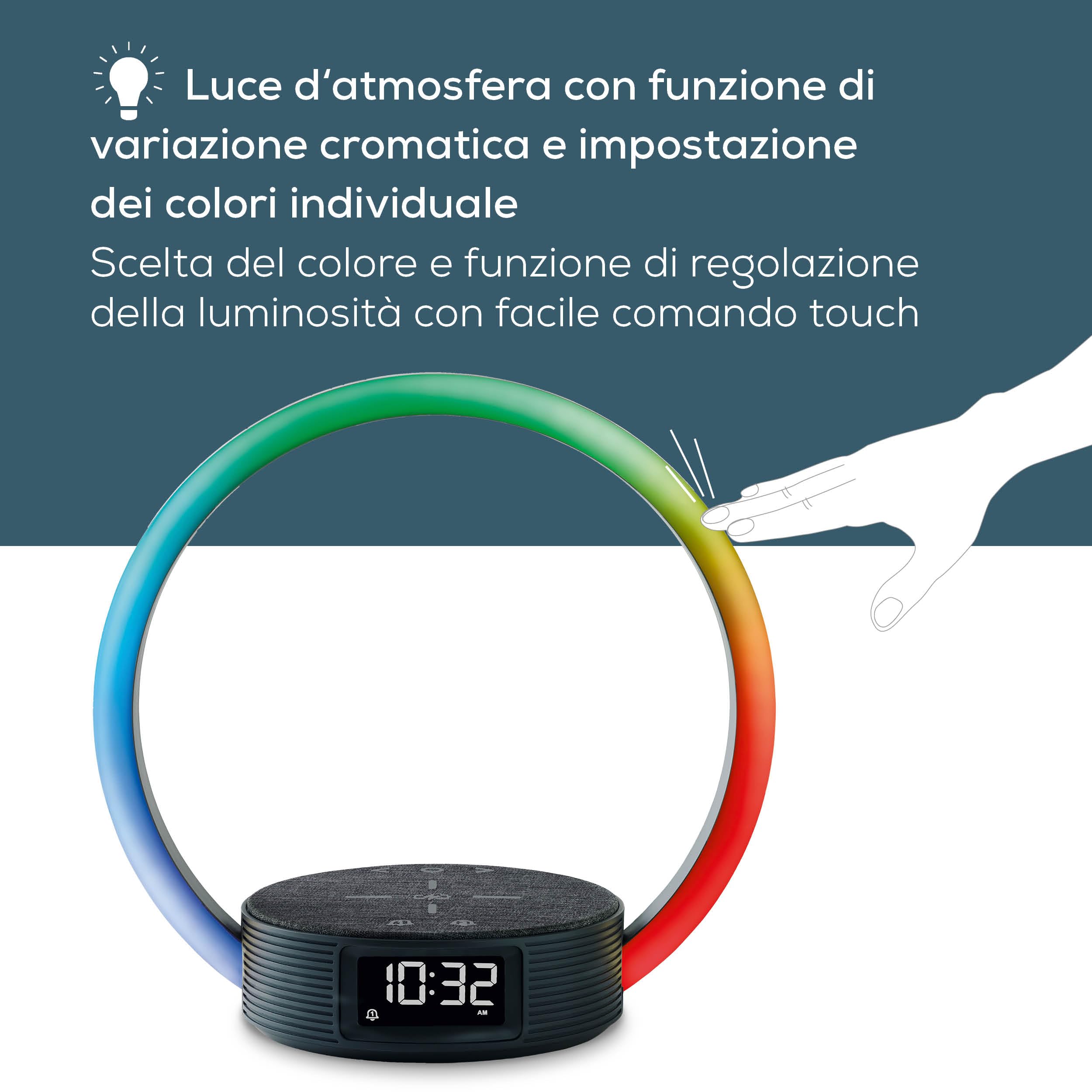 beurer-wl-65-luce-sveglia-con-simulazione-alba-tramonto-ricarica-qi-10w-display- image 3