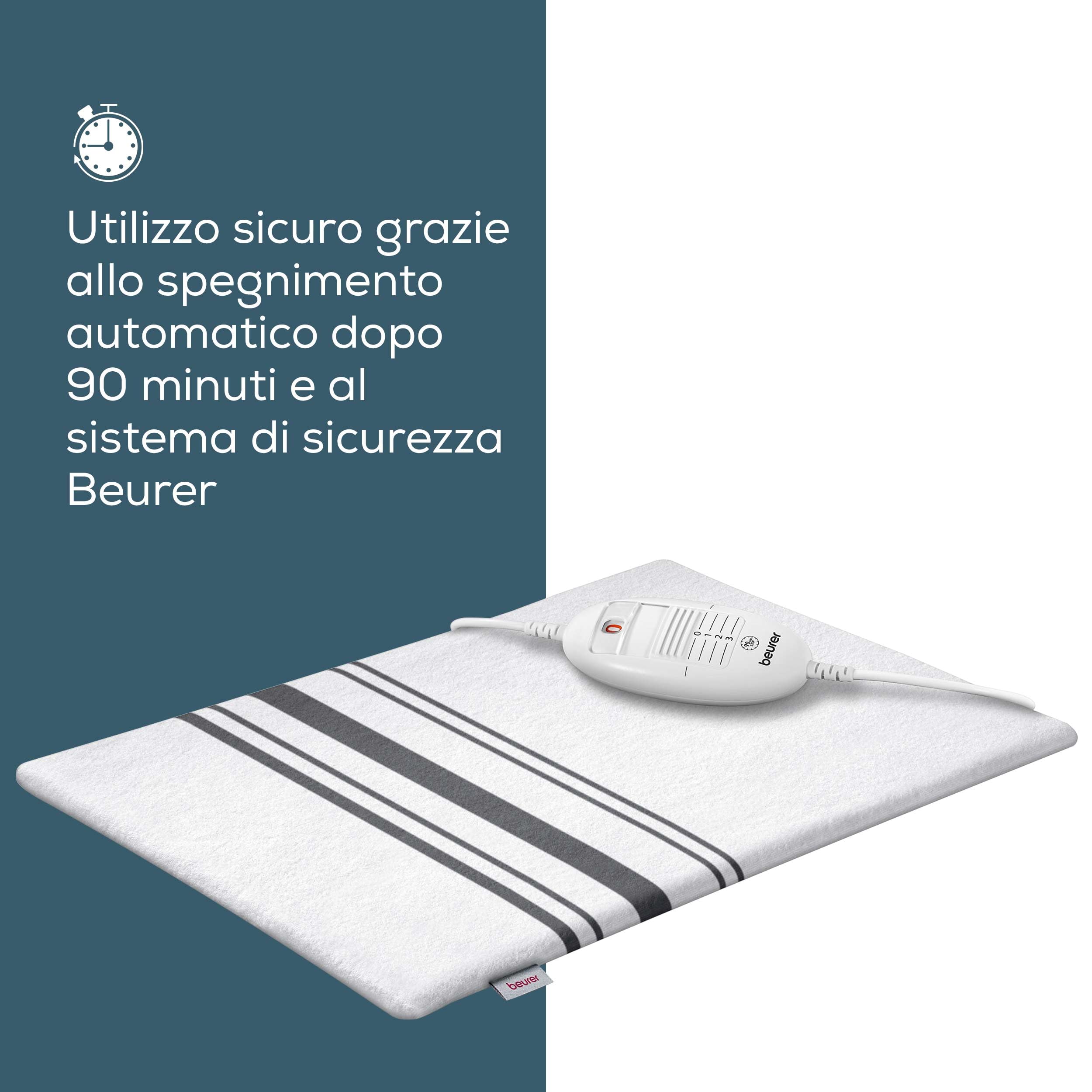 beurer-hk-25-termoforo-riscaldante-3-livelli-lavabile-a-40-sicurezza-bss-100w image 3