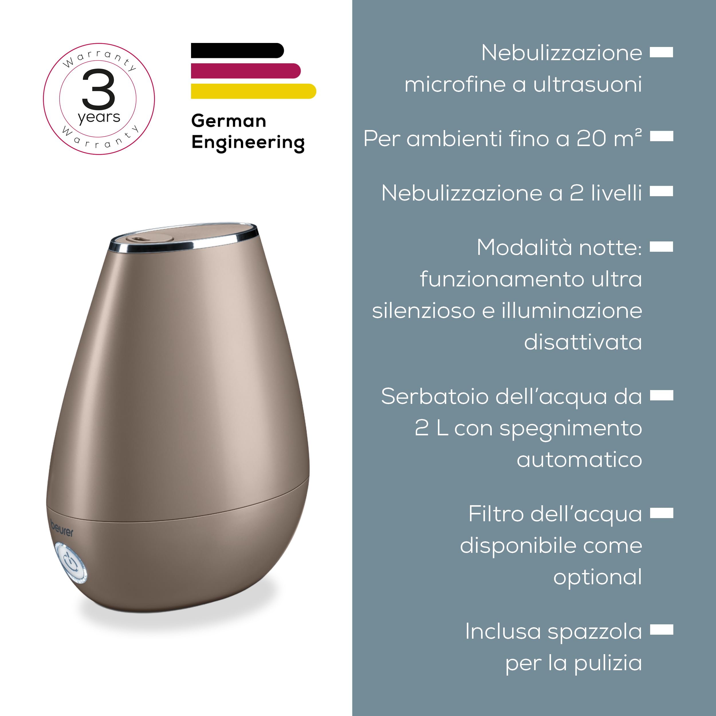 beurer-lb-37-umidificatore-a-ultrasuoni-con-diffusore-aromatico image 6