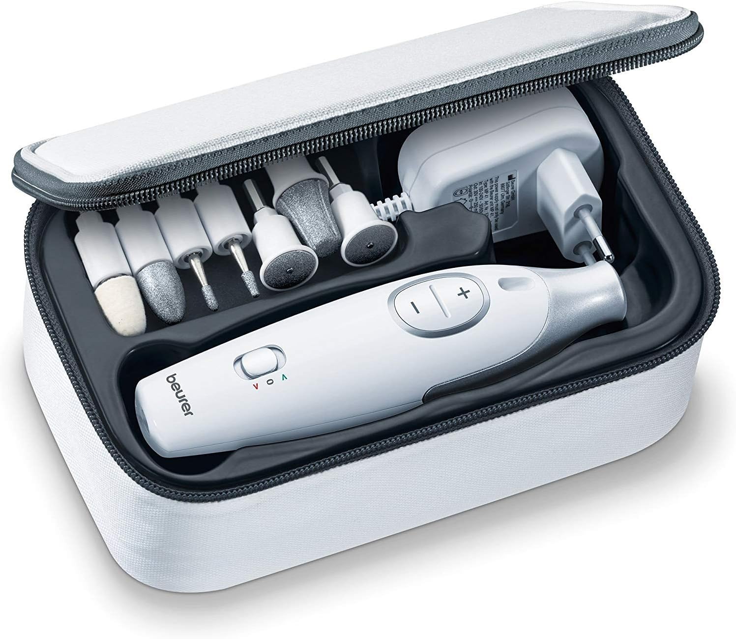 beurer-mp-42-fresa-per-unghie-professionale-con-7-accessori-in-zaffiro-e-feltro- image 4