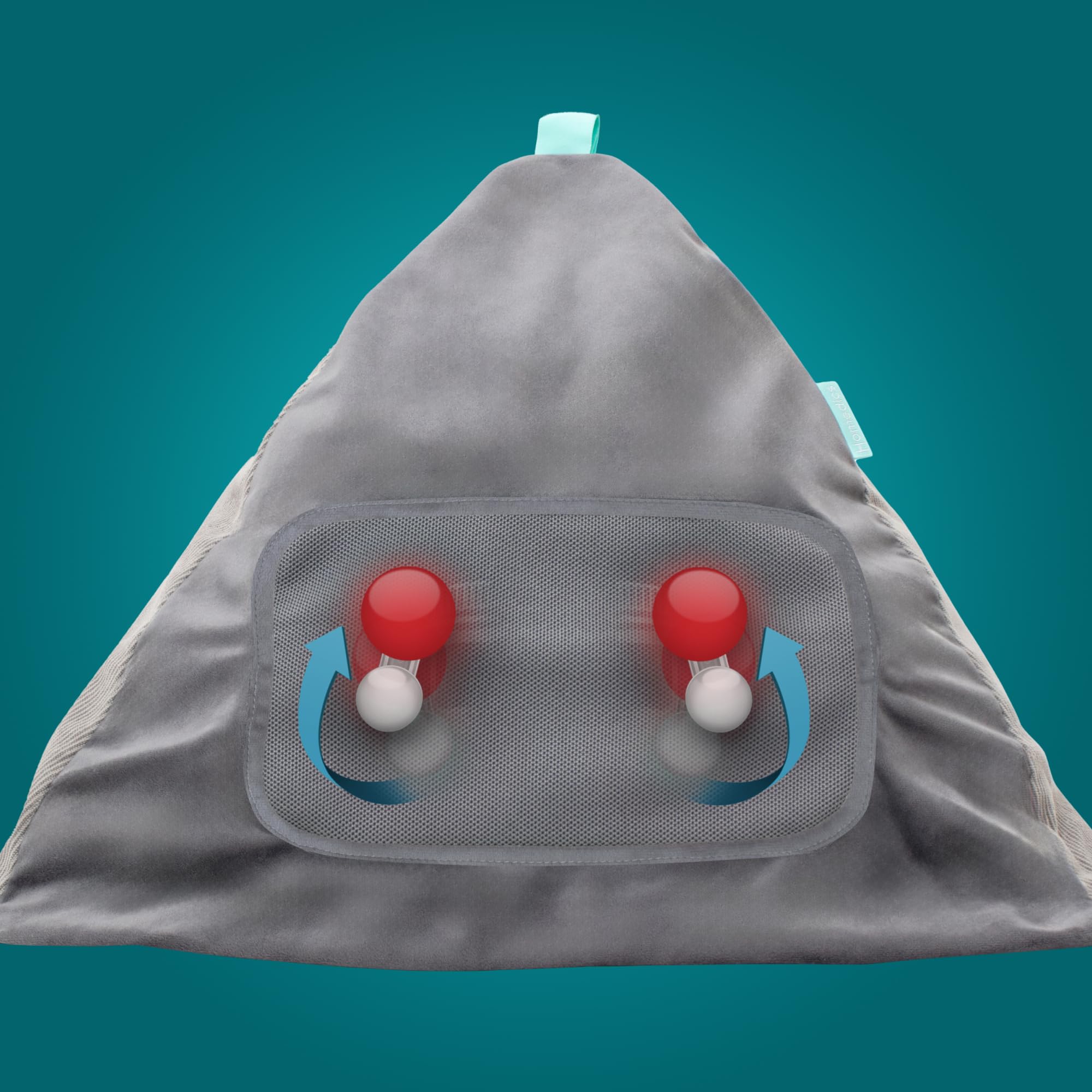 homedics-shiatsu-bean-bag-cuscino-massaggiante-con-calore-portatile image 4