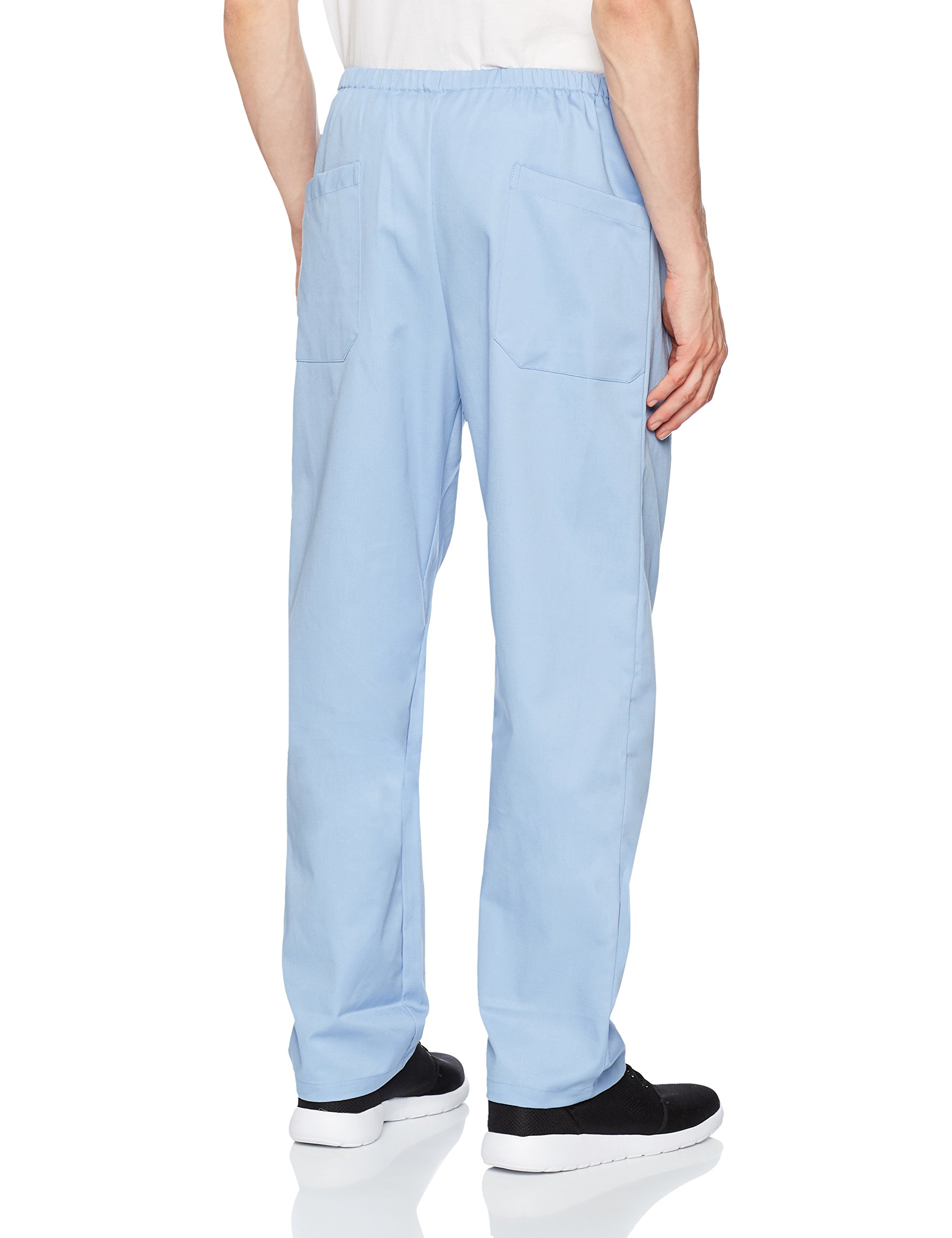 gima-21514-pantaloni-ospedalieri-unisex-cotone-poliestere-taglia-l-azzurro image 2