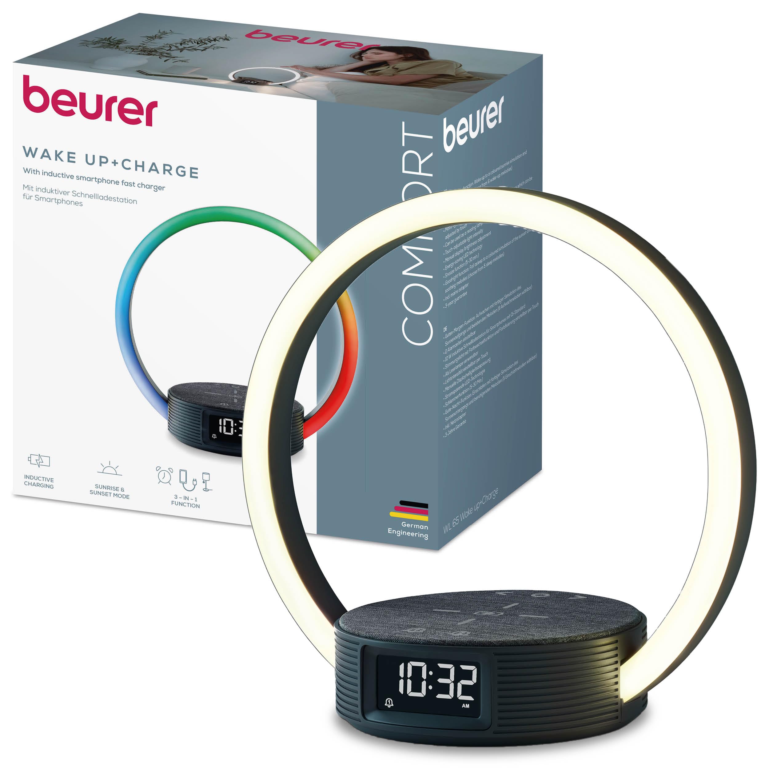 beurer-wl-65-luce-sveglia-con-simulazione-alba-tramonto-ricarica-qi-10w-display- image 1