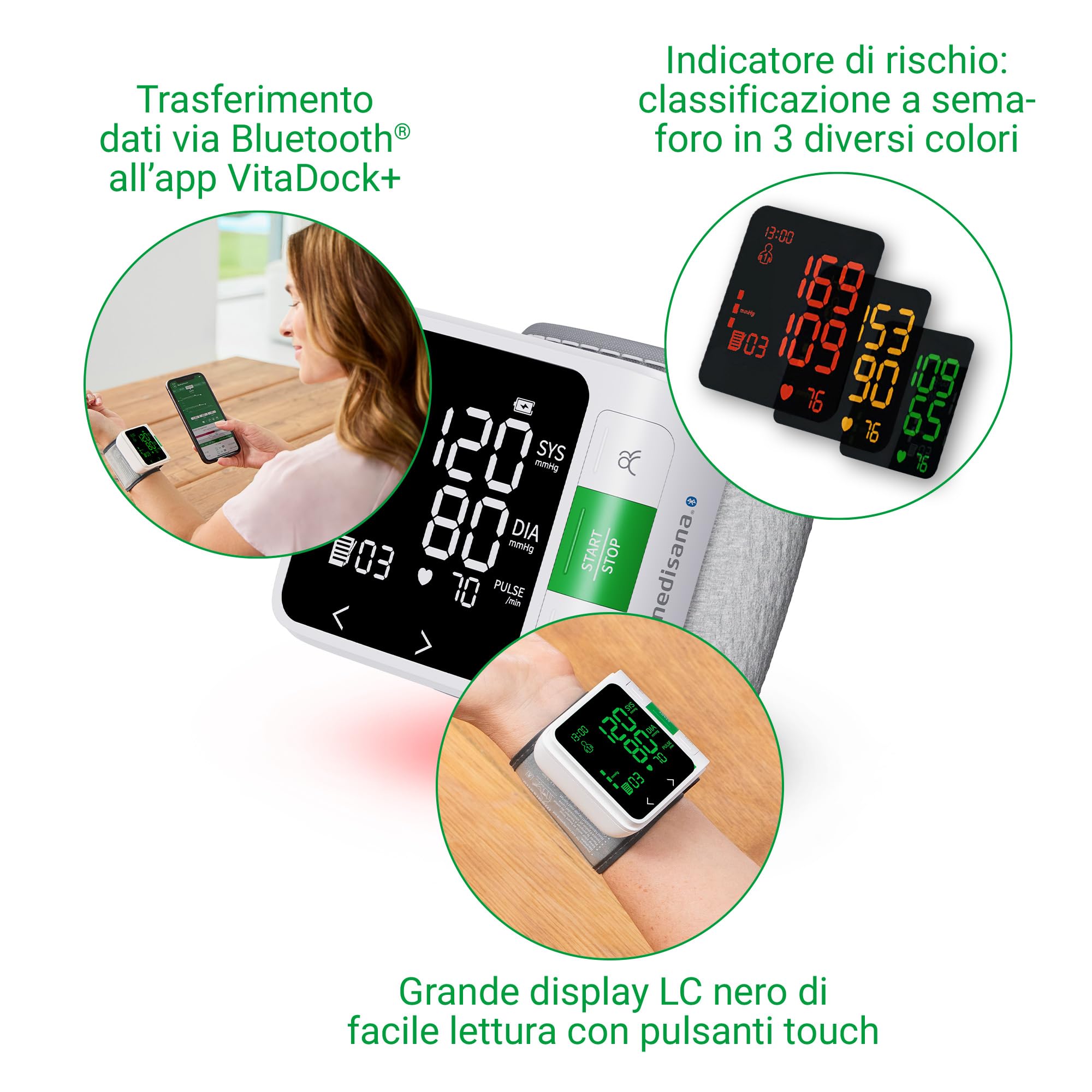 medisana-bw-360-misuratore-di-pressione-da-polso-bluetooth-con-app-scala-a-semaf image 4