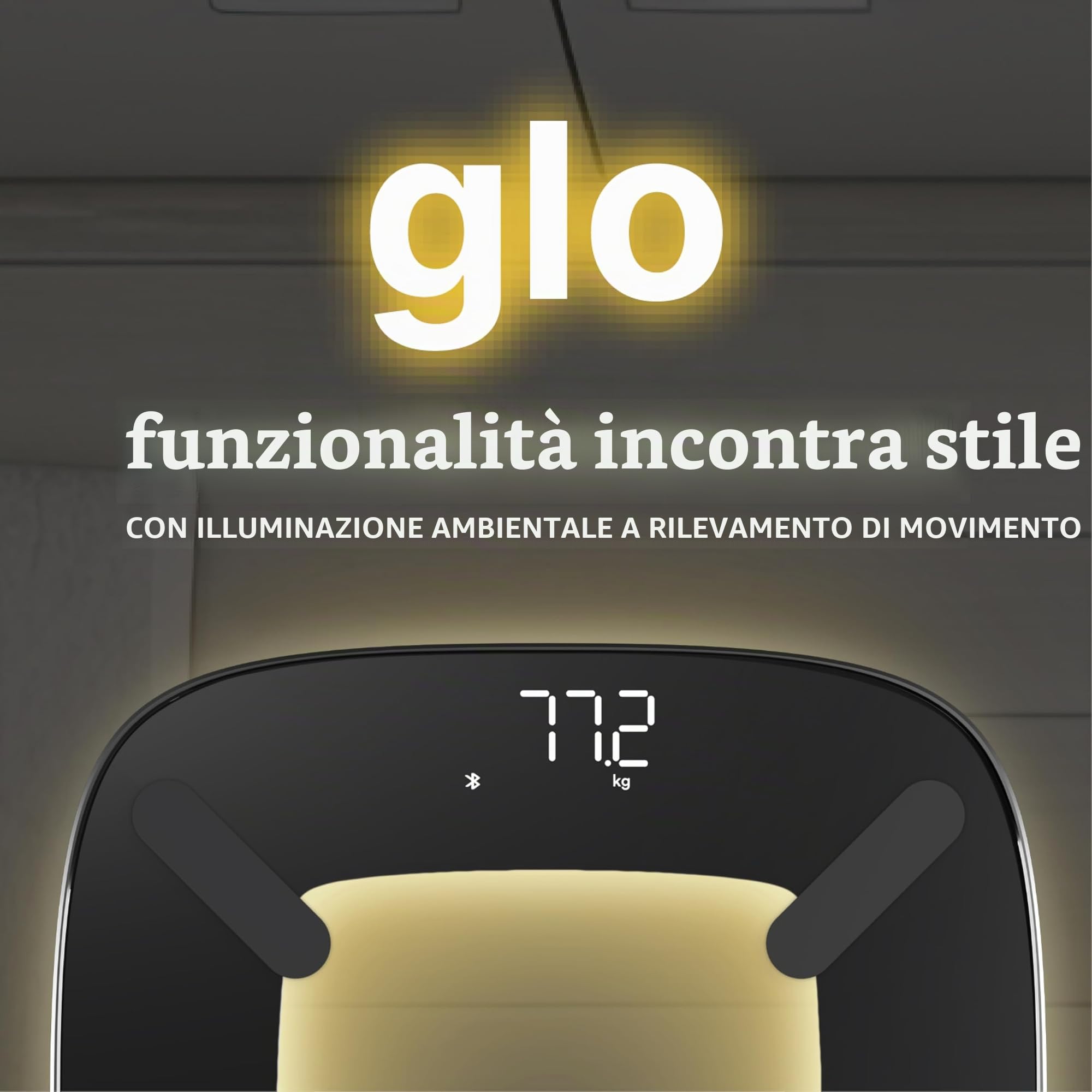 homedics-glo-body-analyser-bilancia-pesapersone-con-luce-e-sensore-di-movimento- image 2