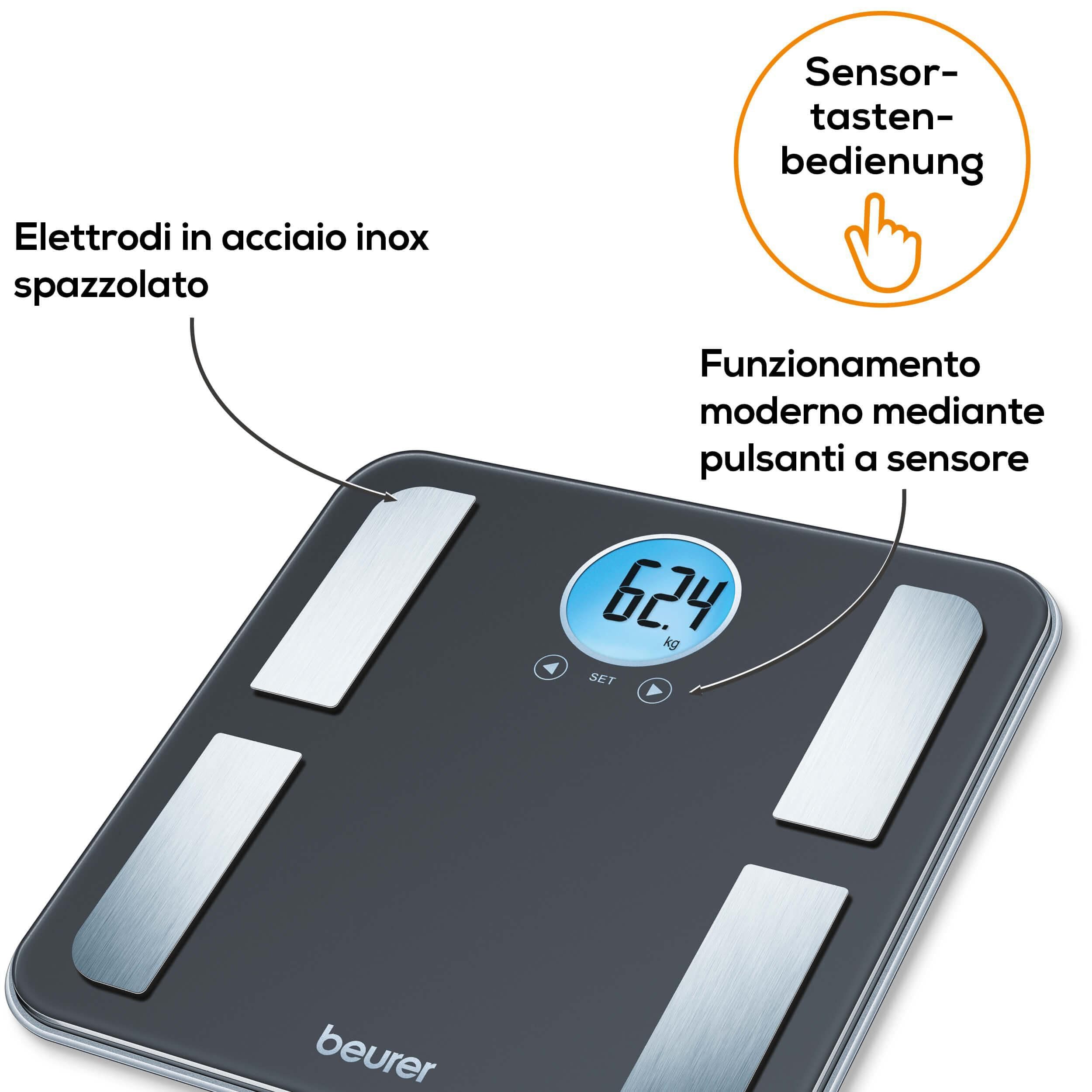 beurer-bf-195-bilancia-diagnostica-in-vetro-con-display-lcd-rotondo image 6