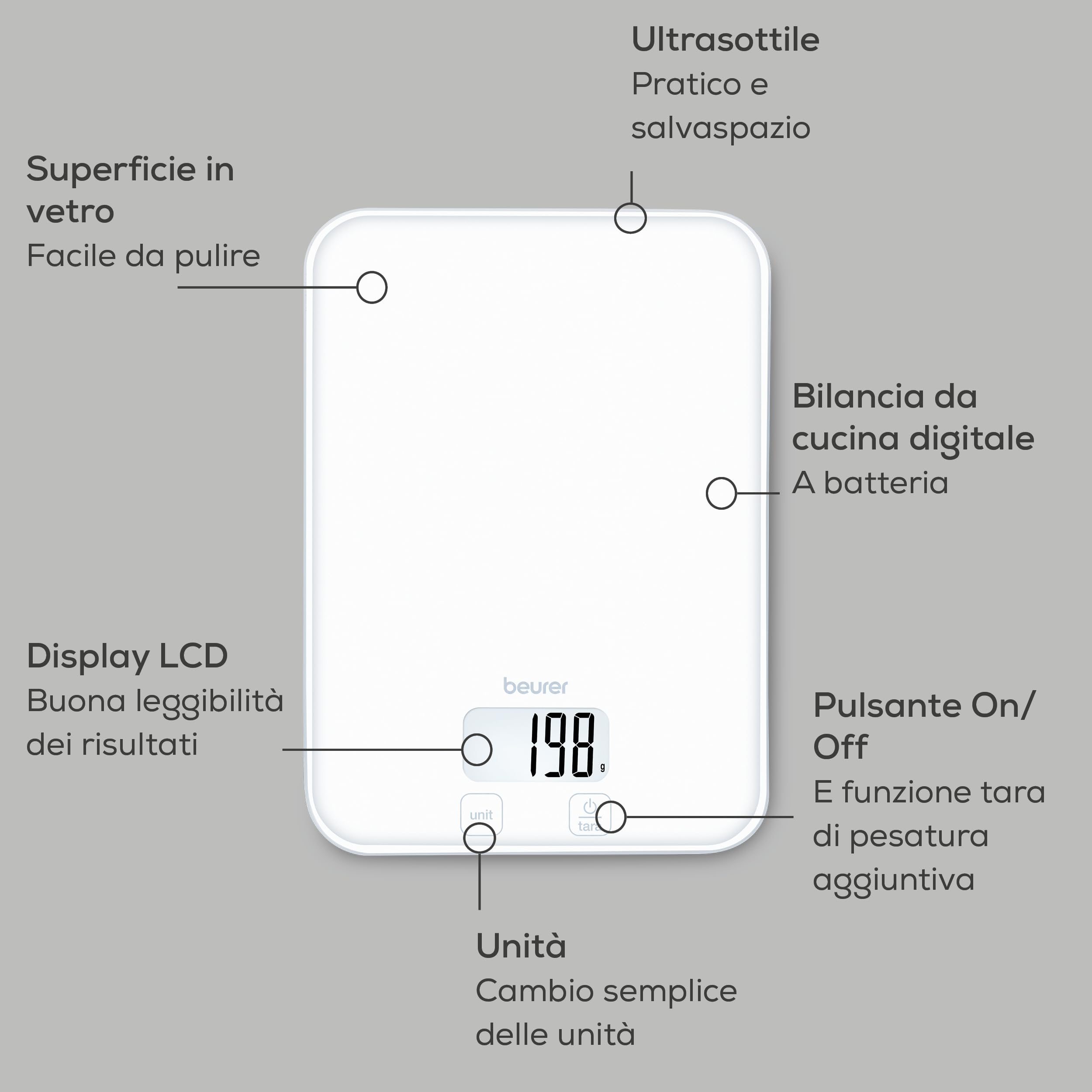 beurer-ks-19-pure-white-bilancia-da-cucina-digitale-5-kg image 6
