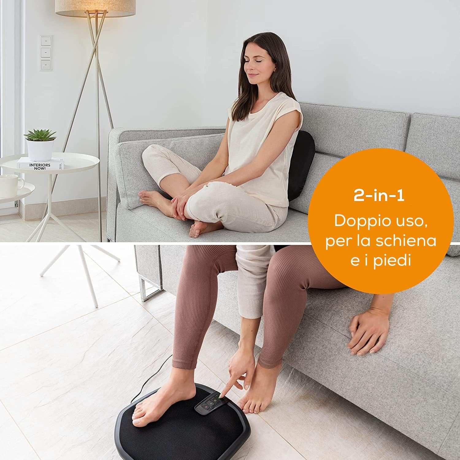 beurer-fm-70-massaggiatore-shiatsu-per-piedi-e-schiena-con-calore-18-testine-3-v image 2
