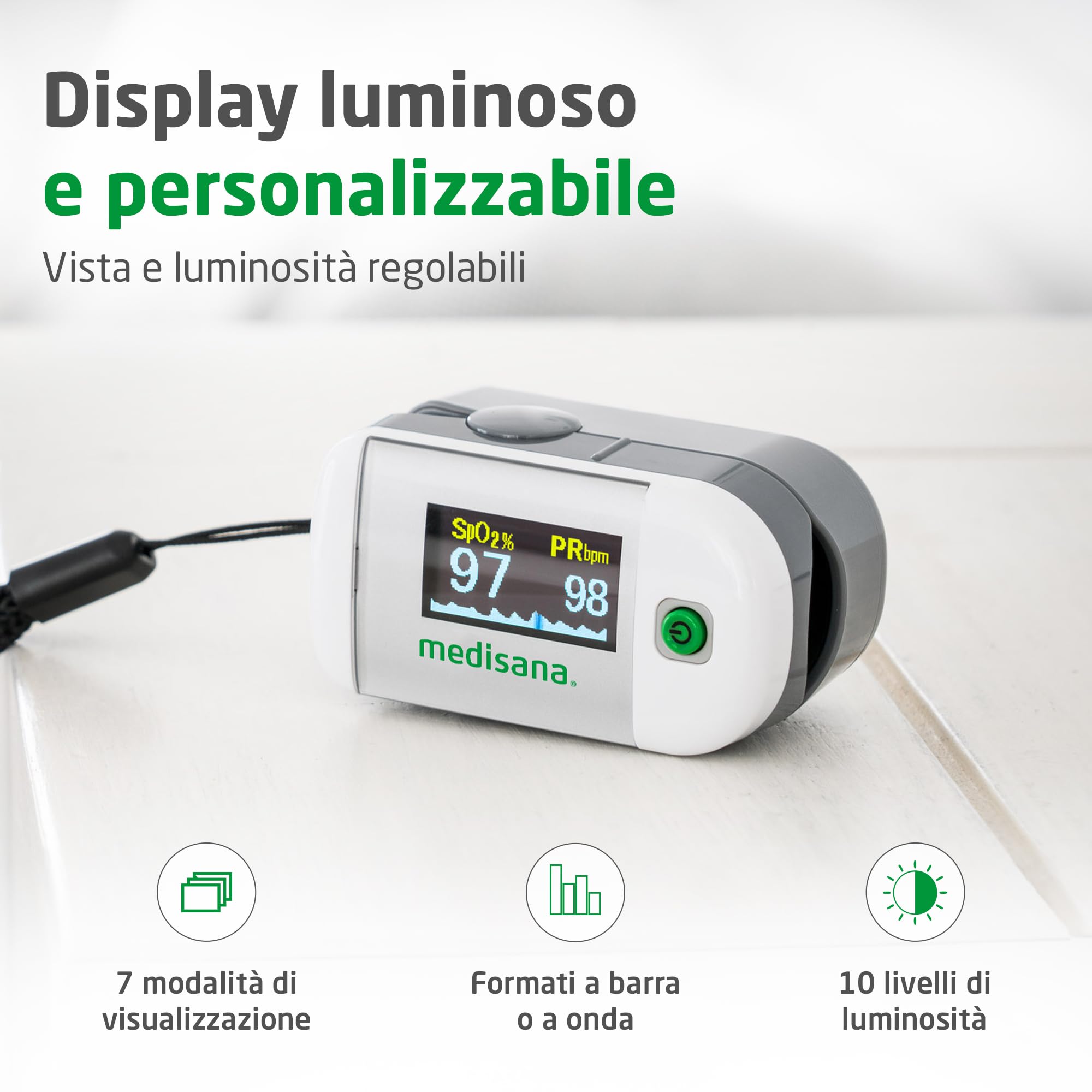 medisana-pm-100-pulsossimetro-da-dito-con-display-oled image 4