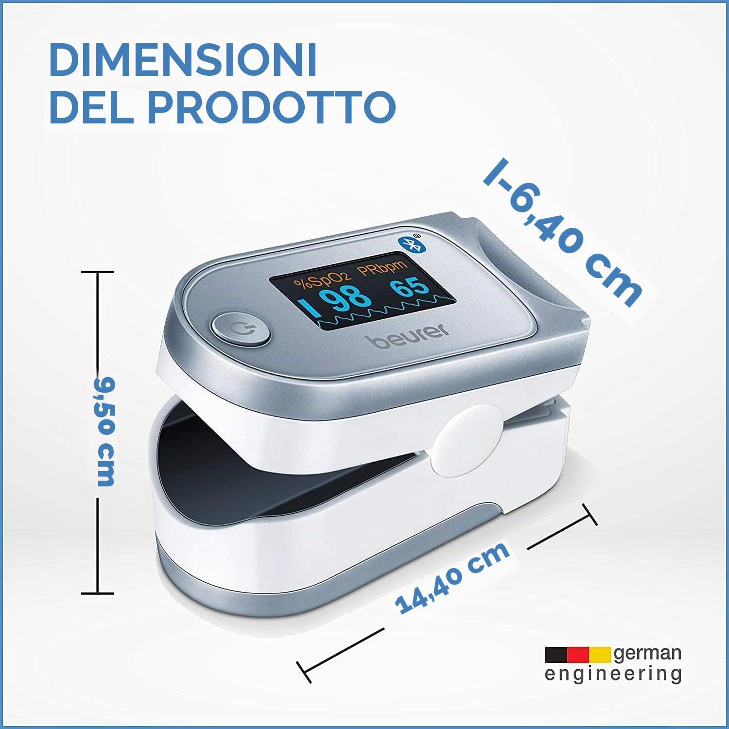 beurer-po-60-saturimetro-bluetooth-con-display-colorato-e-100-posizioni-di-memor image 7