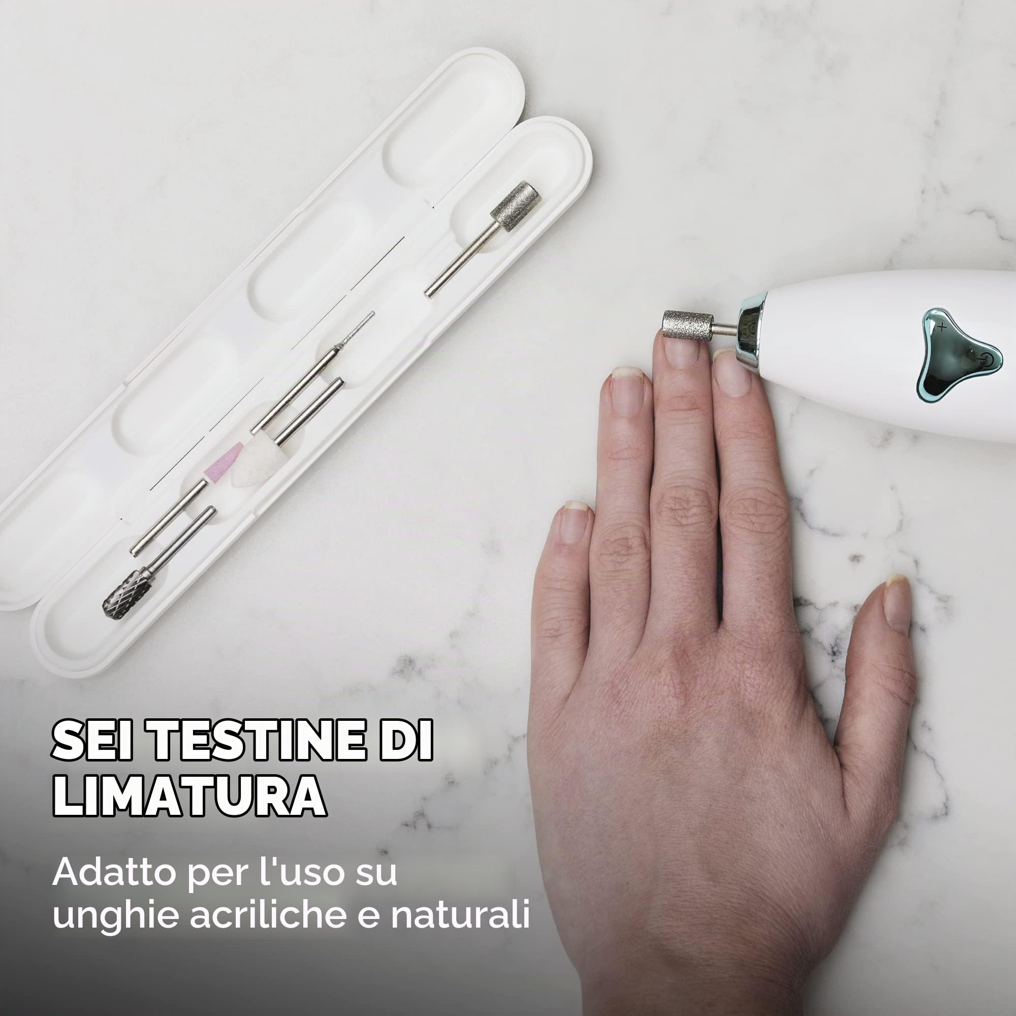 homedics-set-manicure-e-pedicure-elettrico-6-in-1-ricaricabile-con-8-velocit image 4