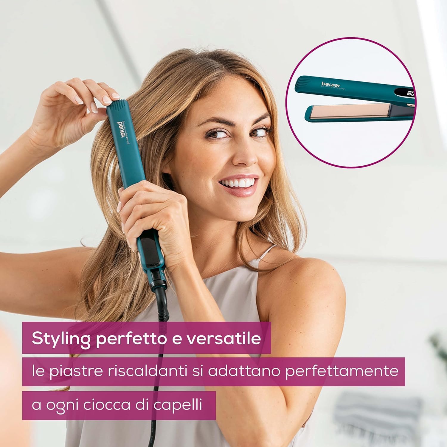 beurer-hs-50-ocean-piastra-per-capelli-in-ceramica-cheratina-con-display-led-e-t image 5