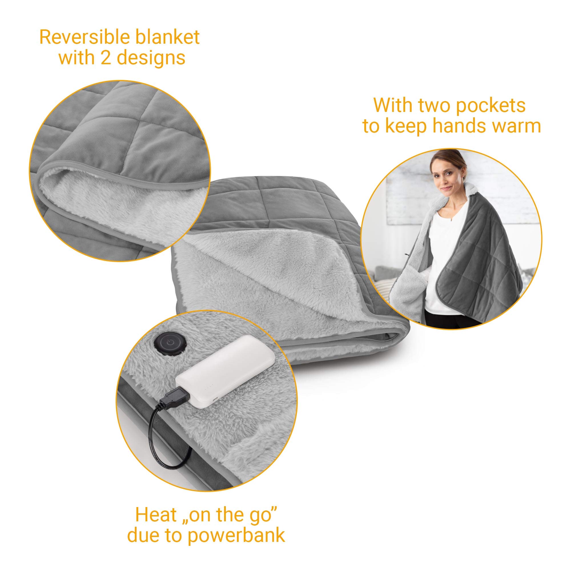 medisana-hb-674-coperta-riscaldata-3in1-trapunta-e-poncho-con-powerbank-lavabile image 6