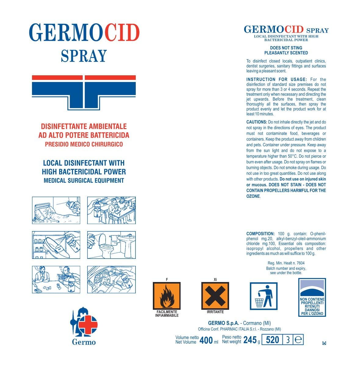 gima-germocid-disinfettante-spray-400ml-battericida-e-virucida-per-ambienti image 8