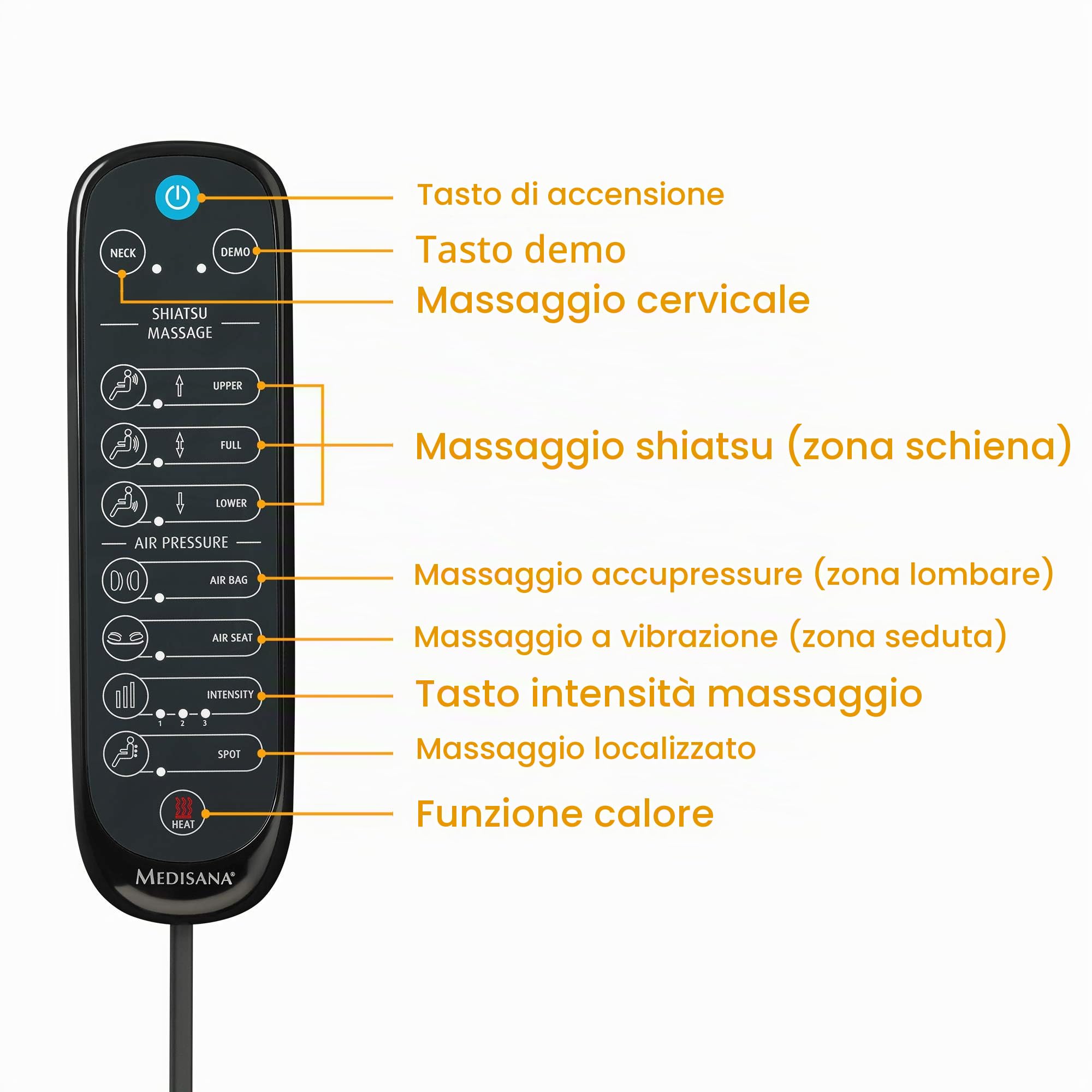 medisana-mcg-820-cuscino-massaggiante-per-sedia-con-shiatsu-calore-e-luce-rossa- image 5