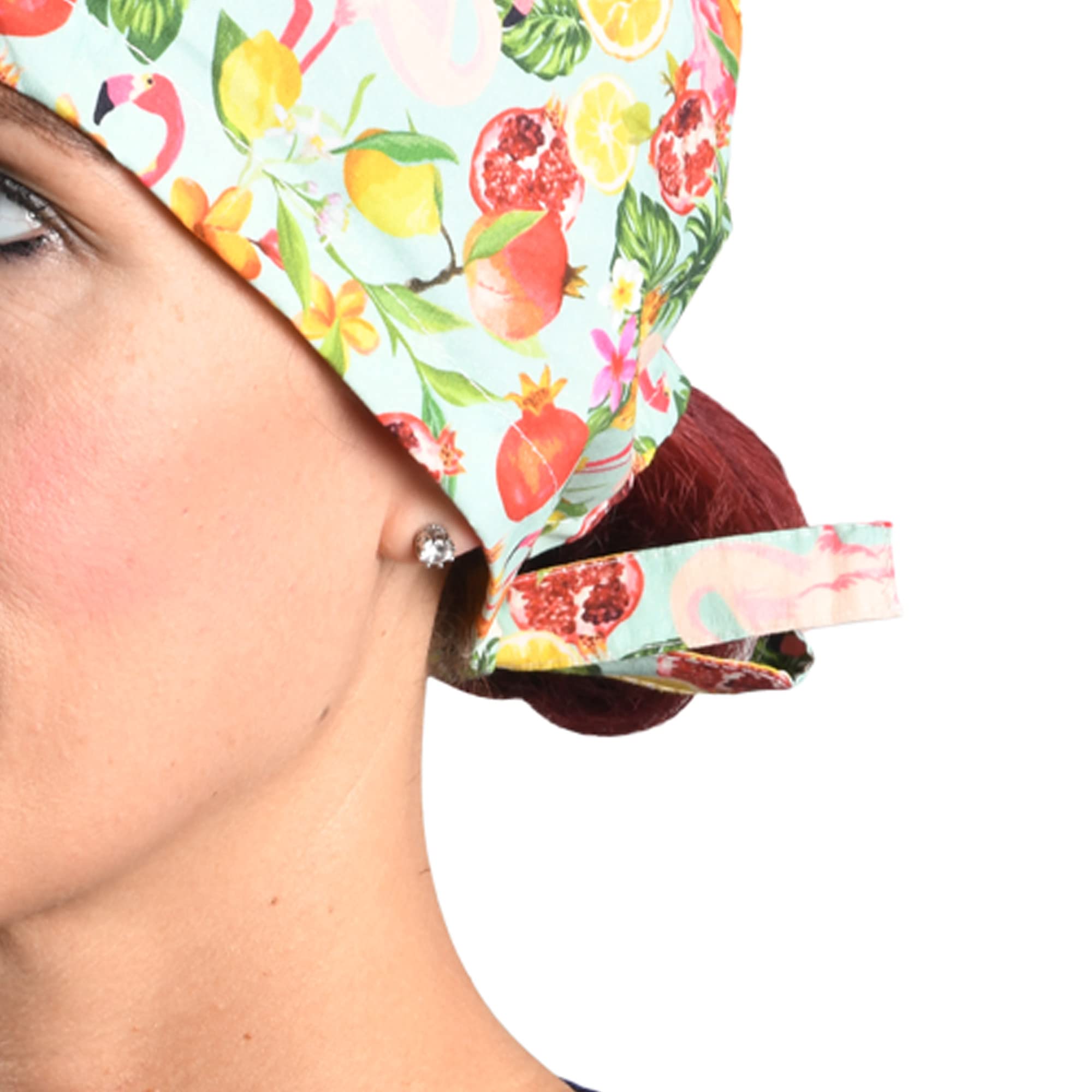 gima-cappellino-fantasia-fenicotteri-m-cuffia-chirurgica-in-cotone image 4