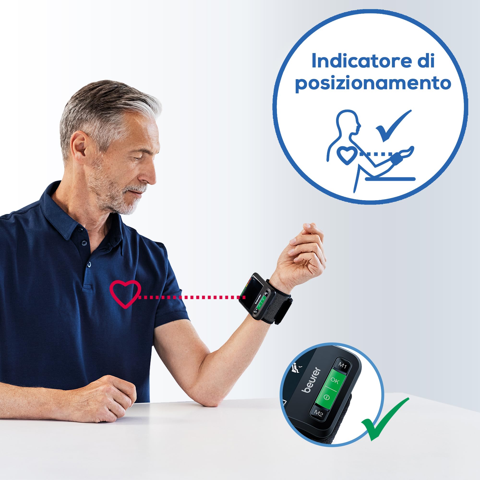 beurer-bc-87-sfigmomanometro-da-polso-con-bluetooth-display-xl-indicatore-di-ris image 3