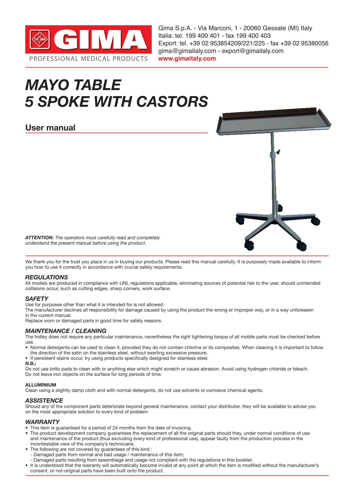 gima-27453-tavolo-mayo-con-carrello-5-razze-68x46-cm image 2
