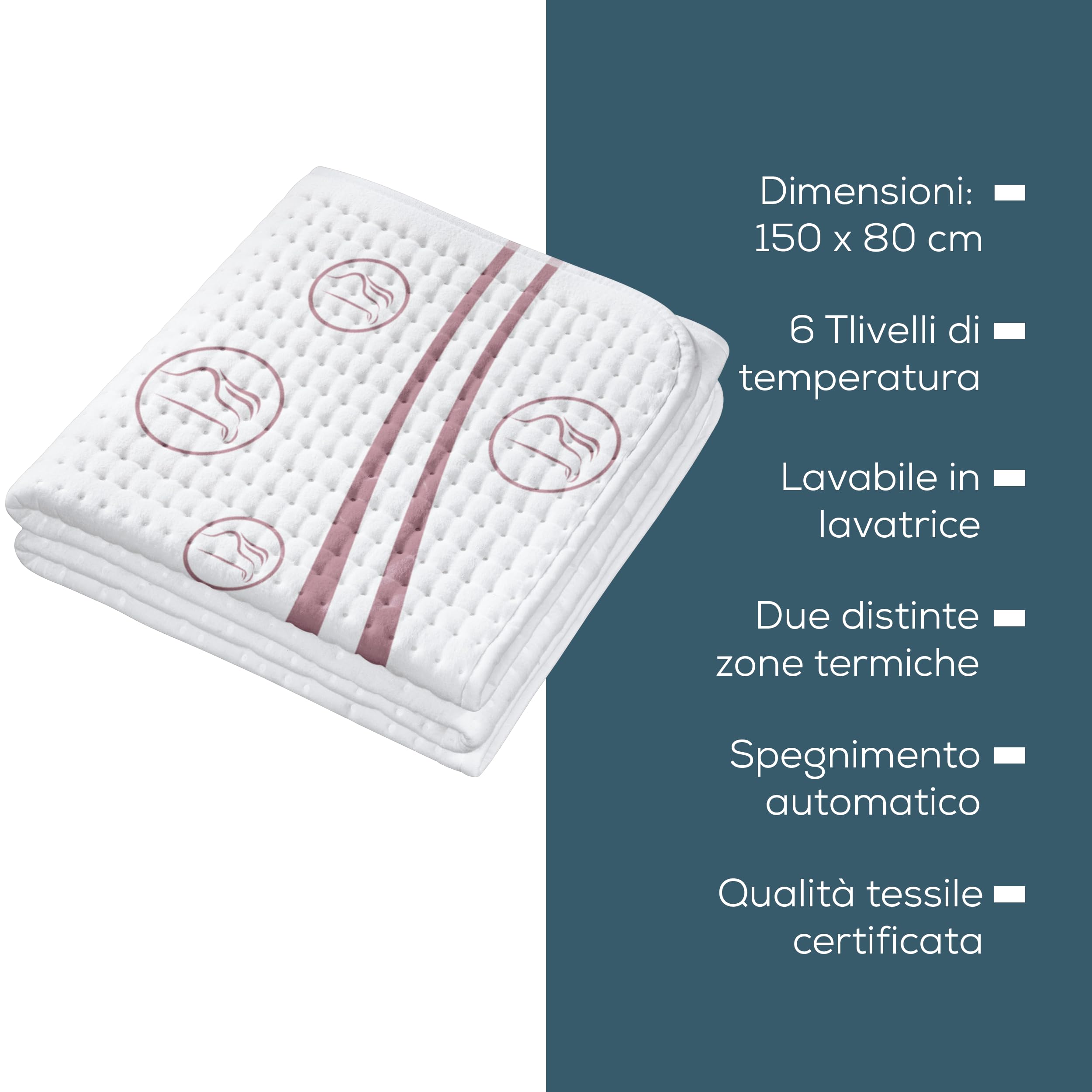 beurer-ub-90-coprimaterasso-termico-singolo-con-9-livelli-e-2-zone image 8