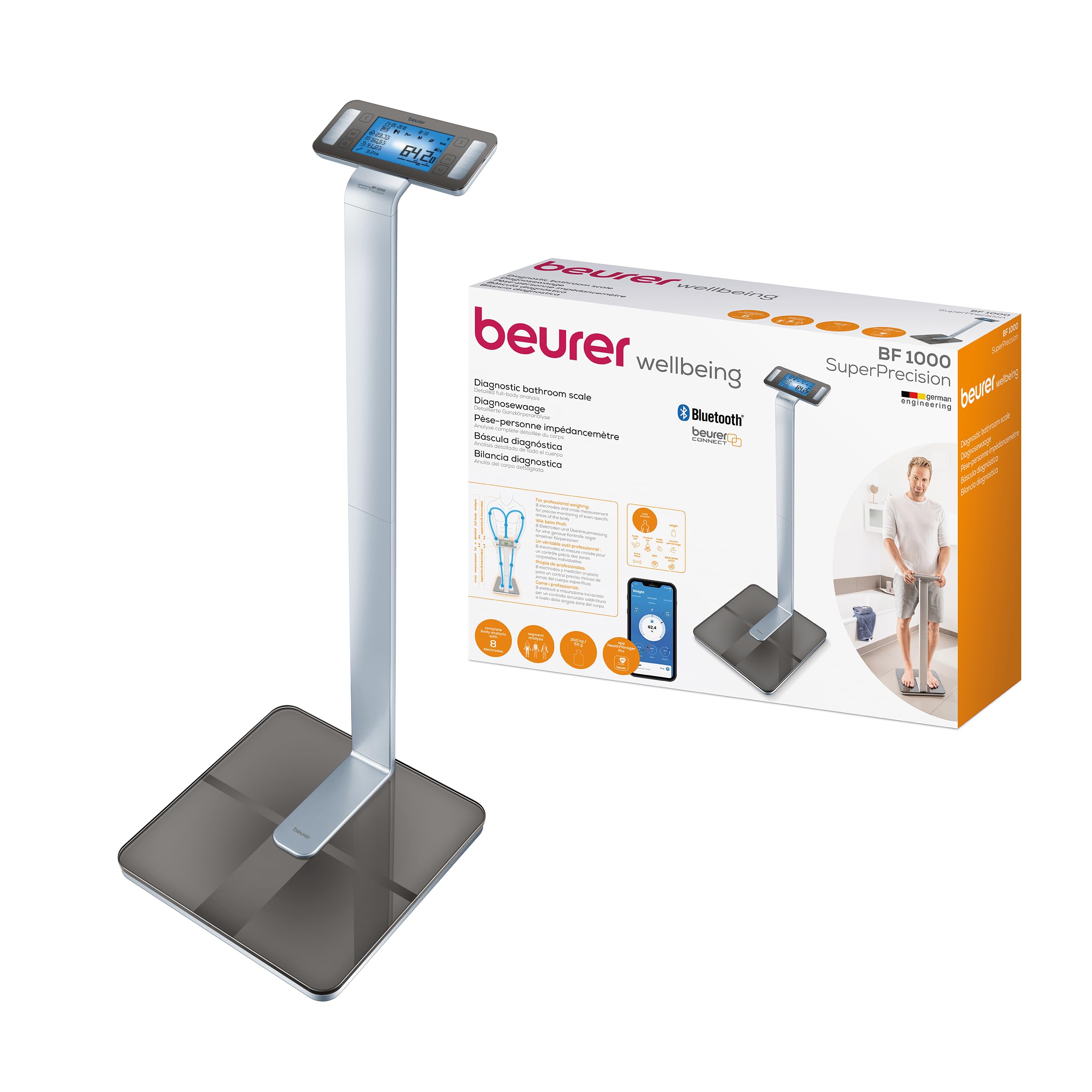 beurer-bf-720-bilancia-diagnostica-bluetooth-con-app-8-utenti-display-lcd-nero image 7