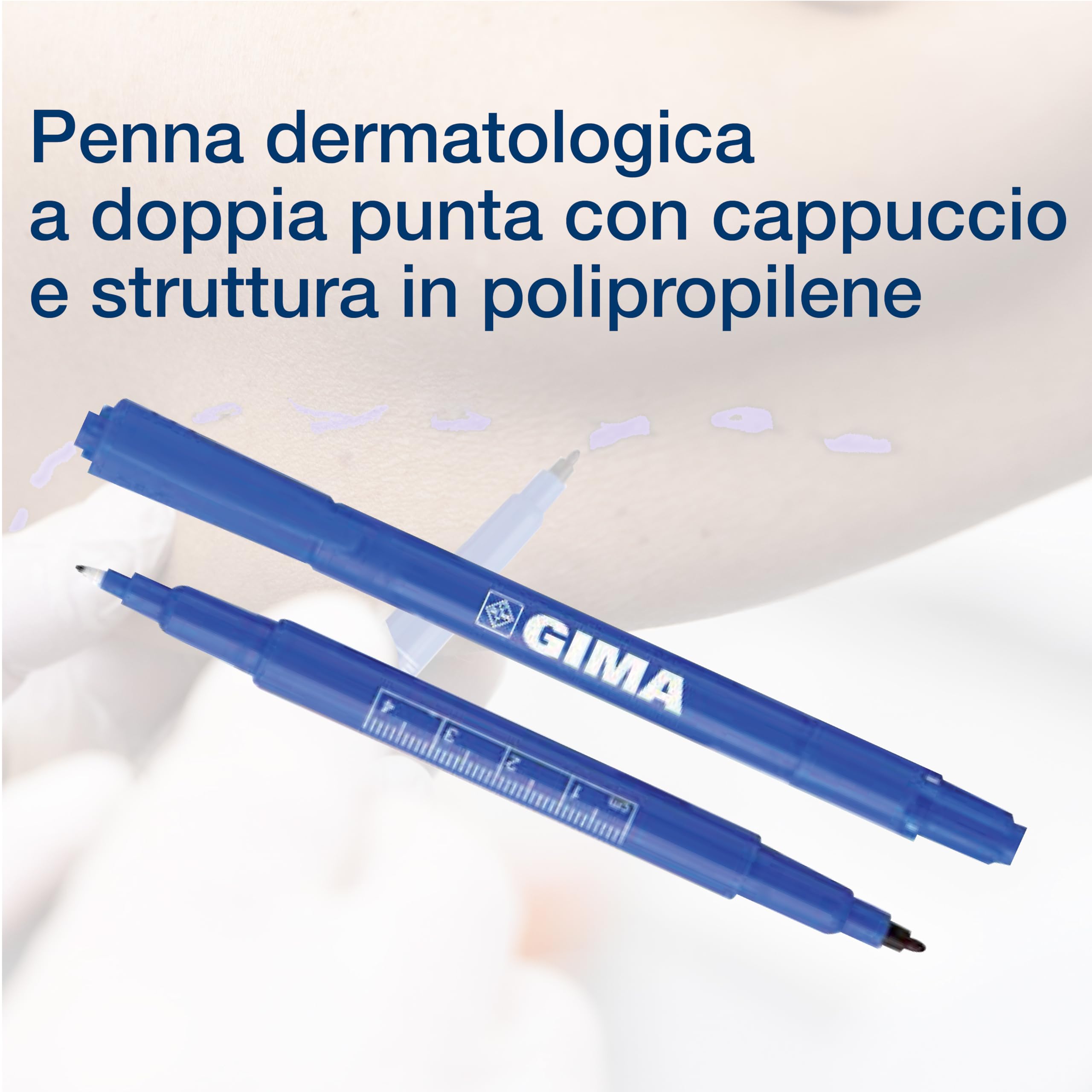 gima-penna-dermatologica-doppia-punta-confezione-da-10-per-marcatura-cutanea image 3