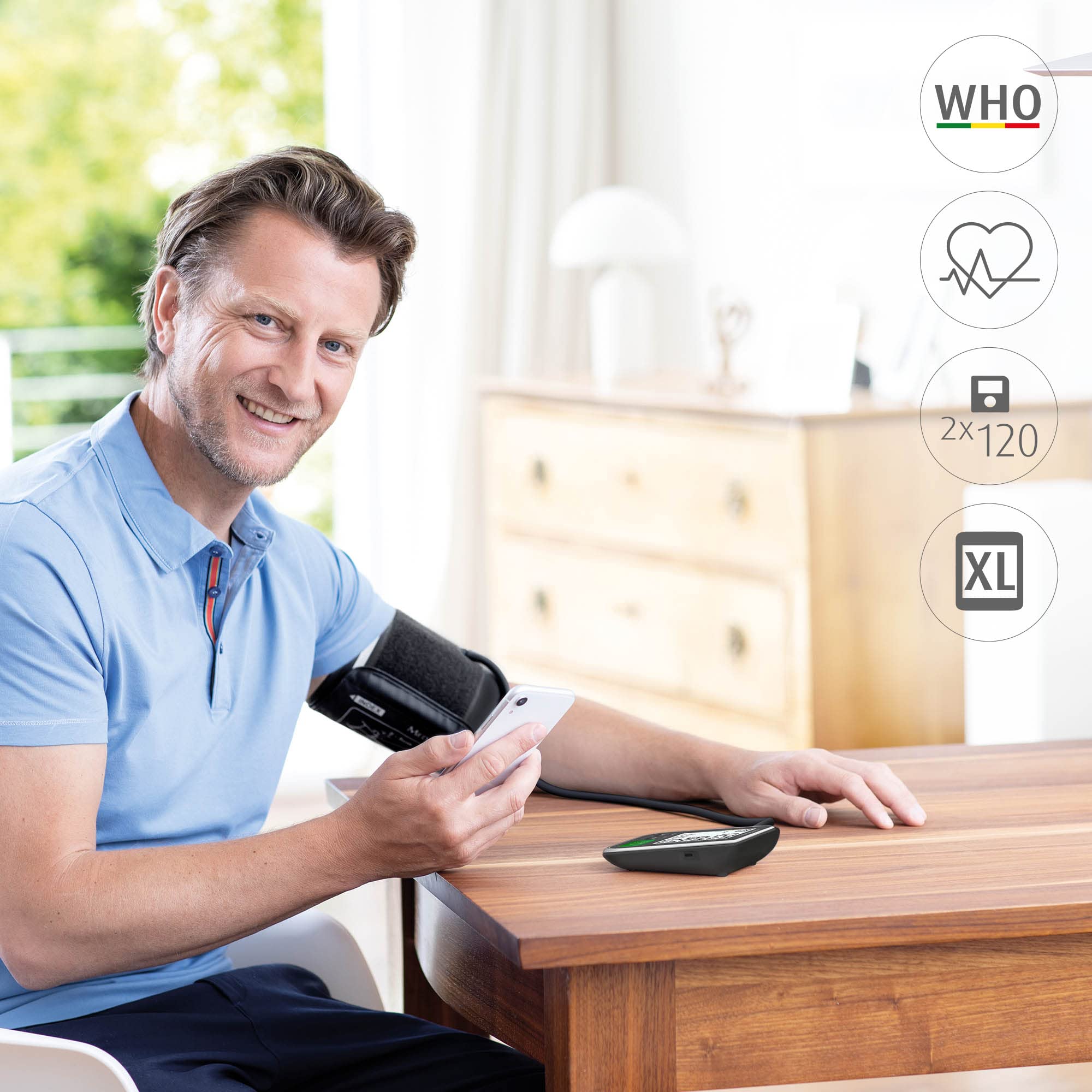medisana-bu-570-connect-sfigmomanometro-da-braccio-con-bluetooth-e-app-vitadock image 4