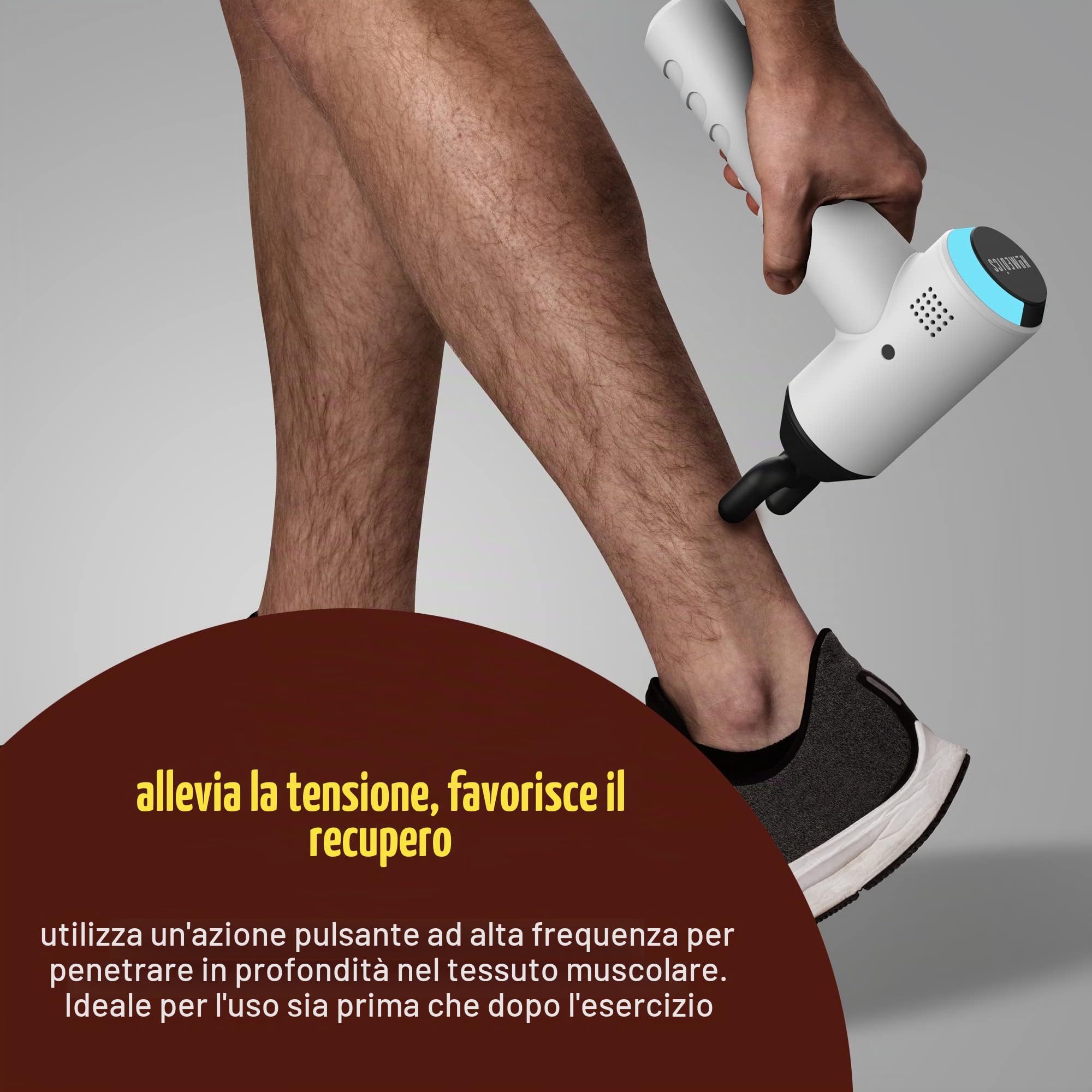 homedics-physio-pistola-massaggio-muscolare-portatile-con-5-testine-e-3-velocit image 3