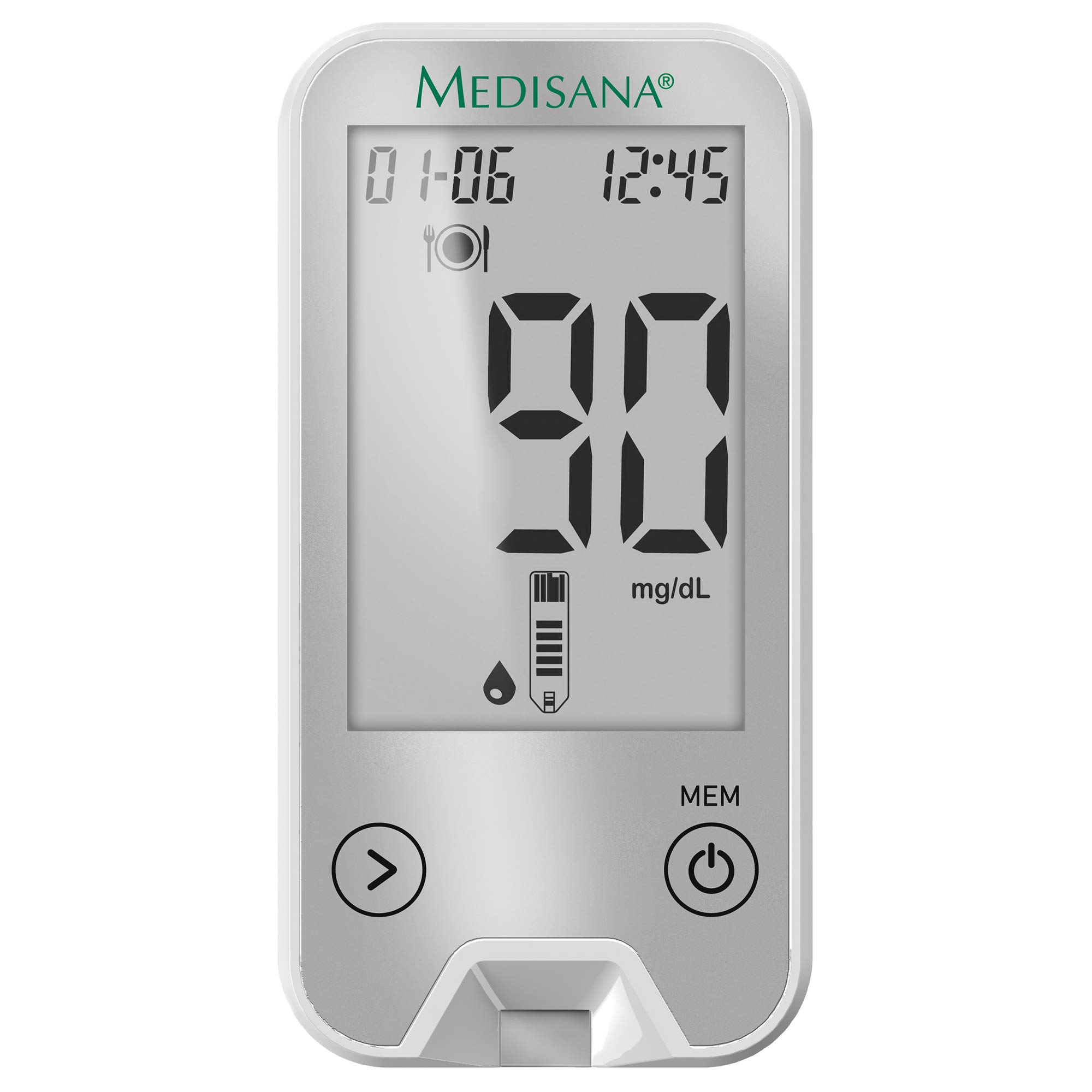 glucometro-medisana-meditouch-2-mg-dl-monitoraggio-glicemia-con-app-vitadock-ide image 3