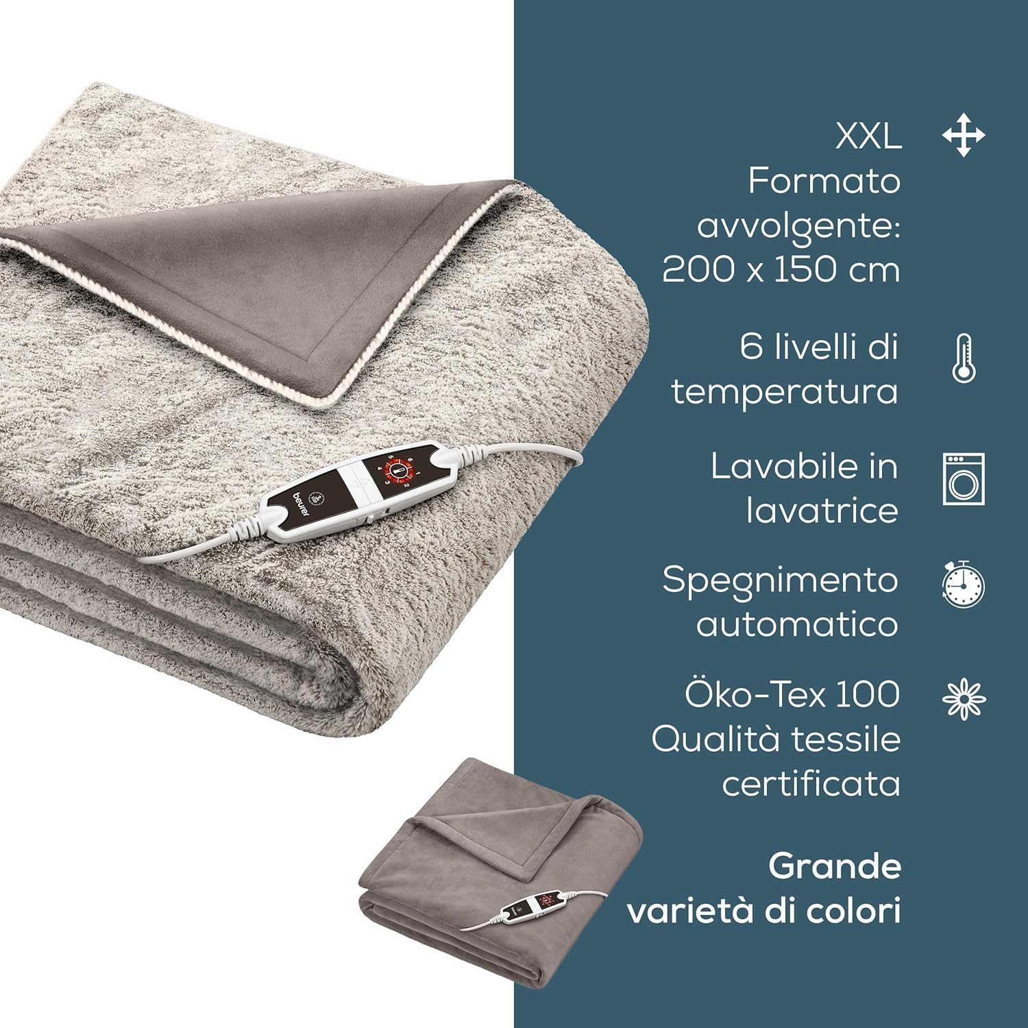 beurer-hd-150-xxl-nordic-termocoperta-elettrica-200x150-cm image 8