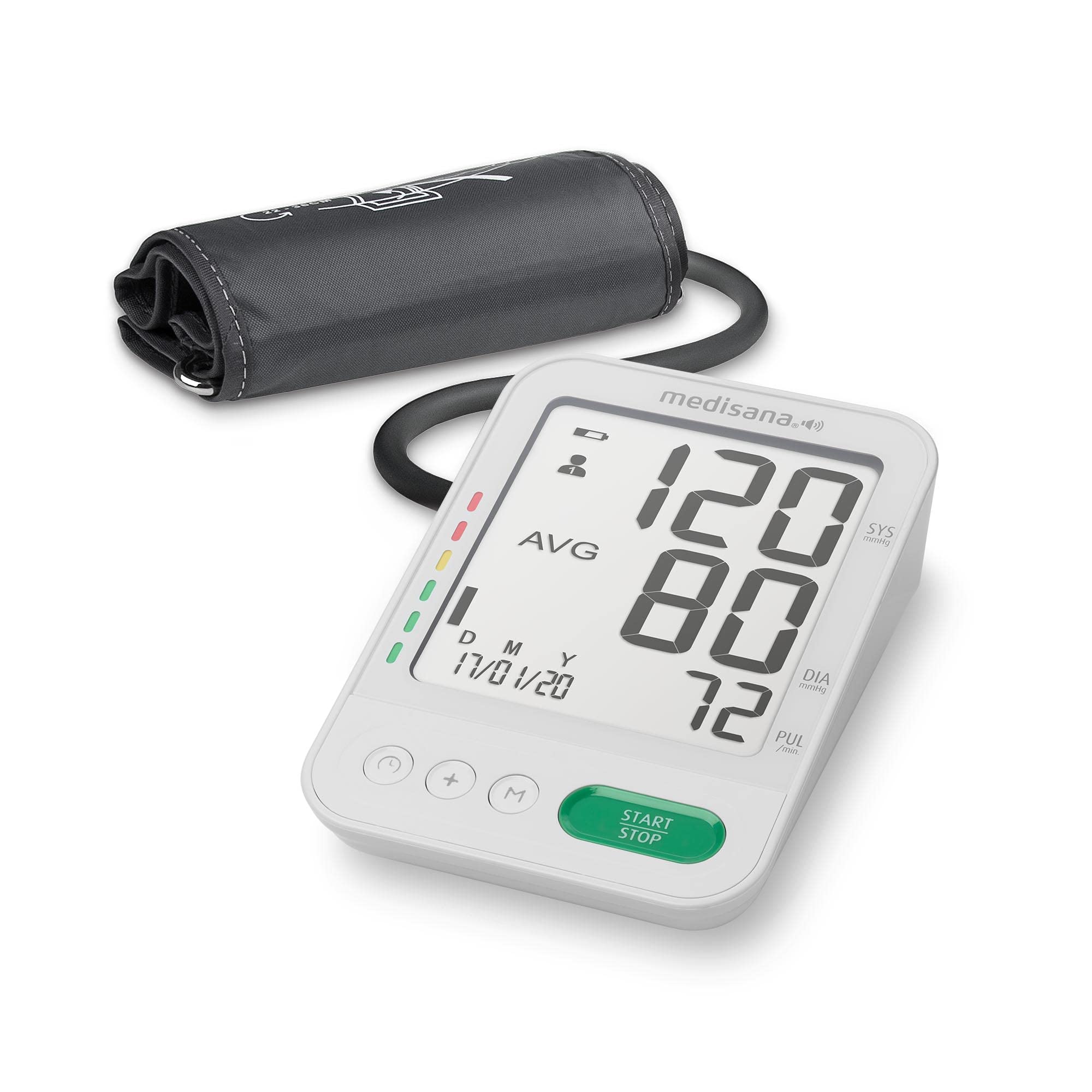 medisana-bu-586-voice-misuratore-di-pressione-da-braccio-con-uscita-vocale image 1