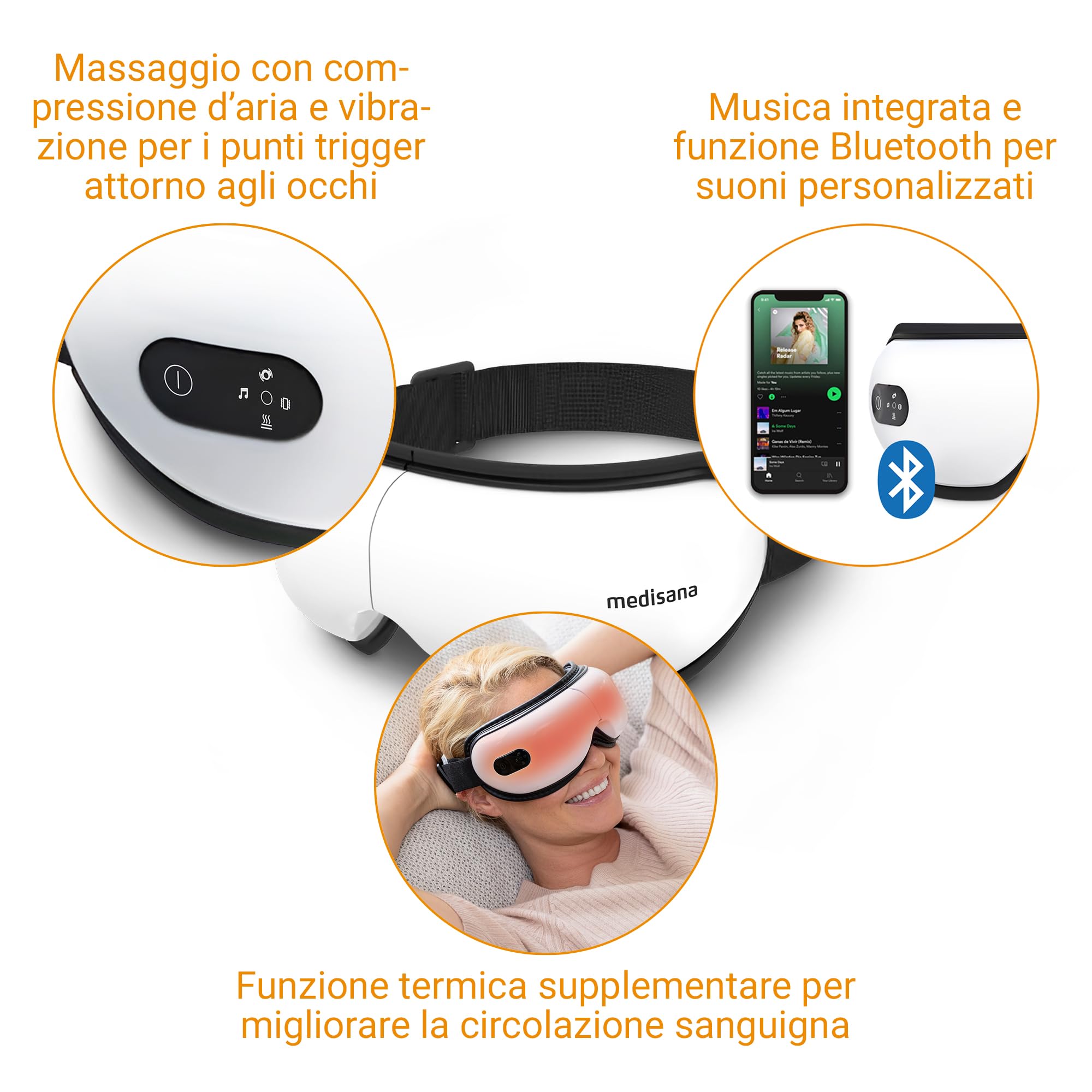 medisana-em-100-massaggiatore-per-occhi-con-massaggio-calore-e-musica-maschera-o image 4