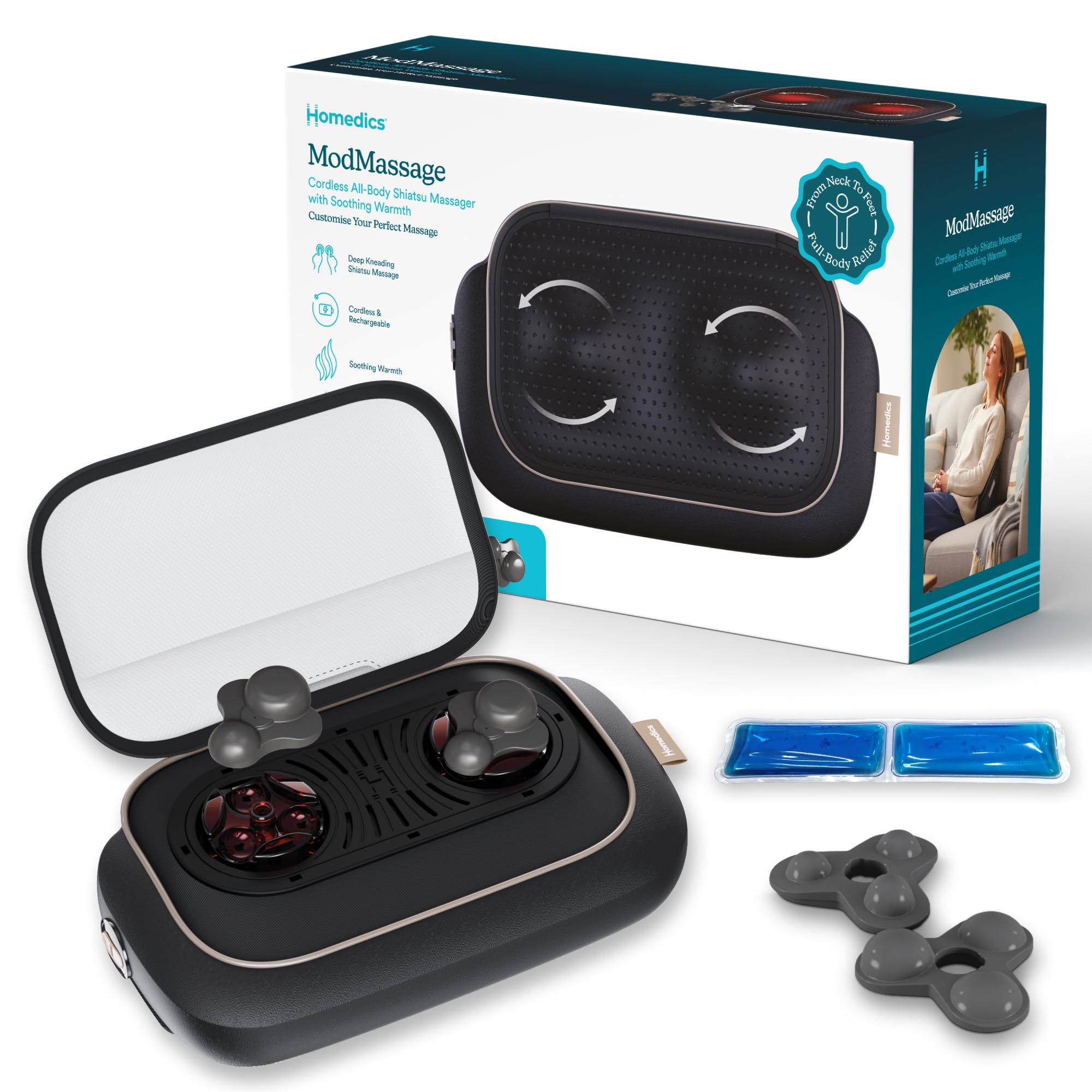 homedics-modmassage-massaggiatore-cervicale-shiatsu-senza-fili-usb-c image 8