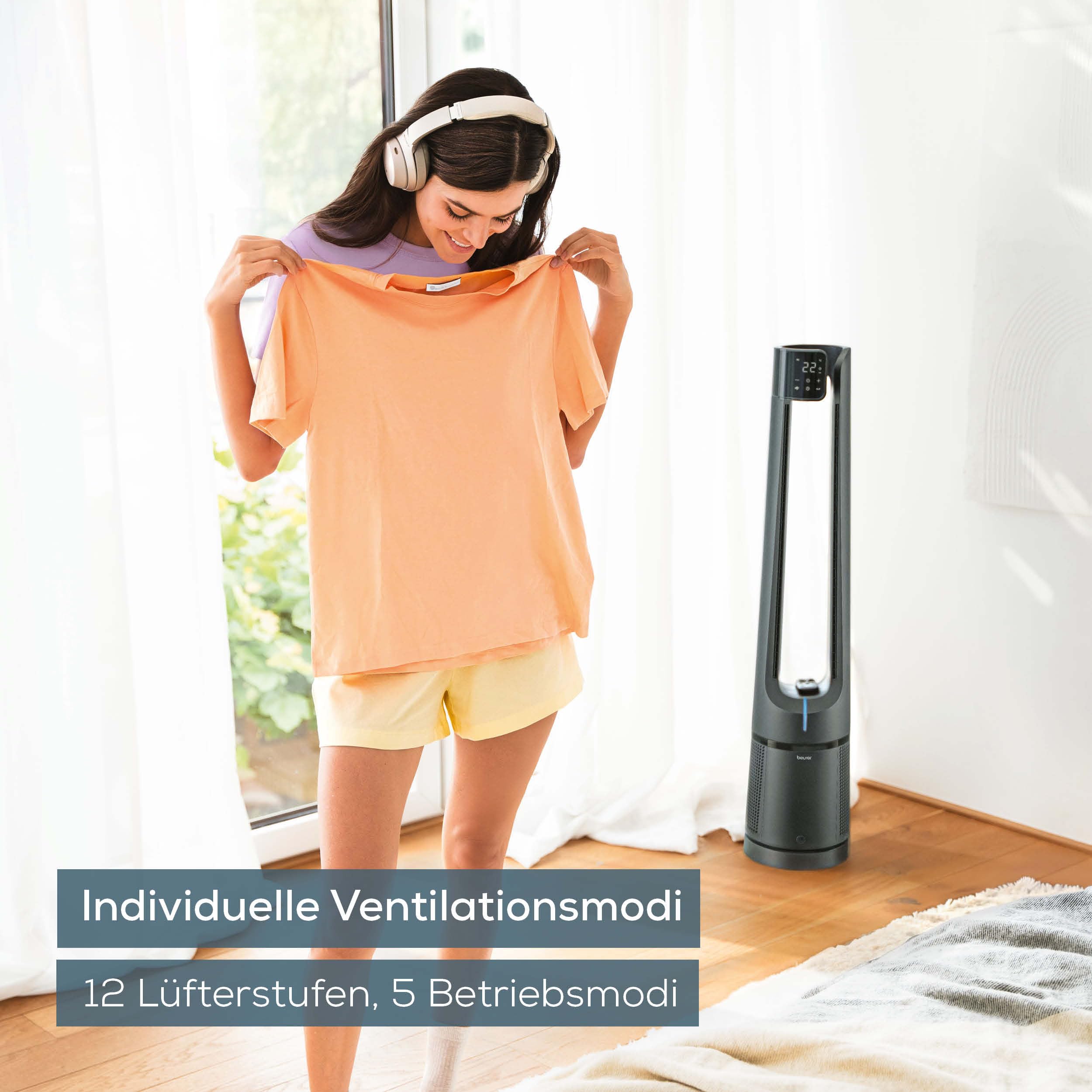 beurer-lv-500-pureflow-2-in-1-ventilatore-e-purificatore-d-aria image 5
