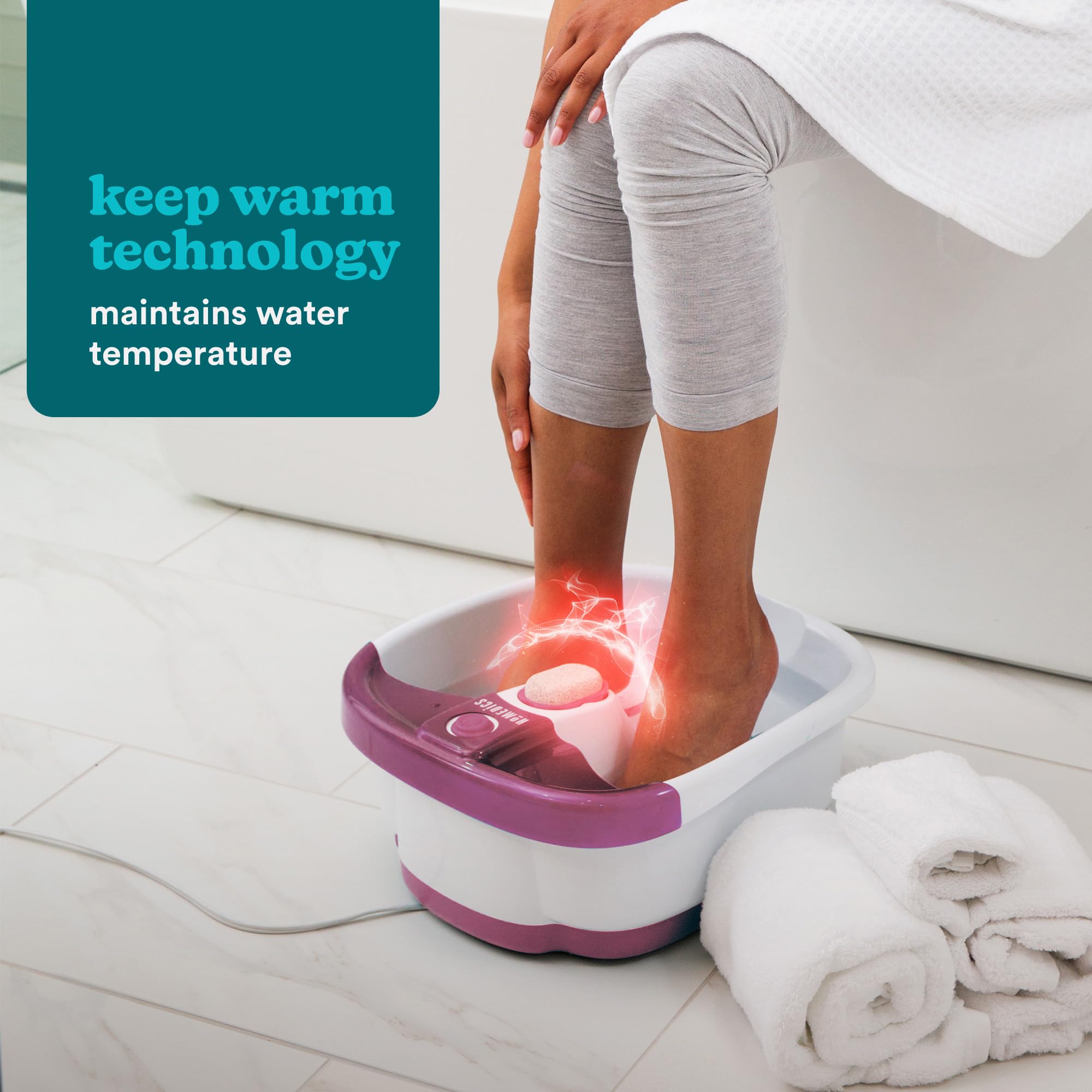 homedics-bubble-mate-pediluvio-idromassaggiatore-plantare-con-pietra-pomice-e-ma image 3