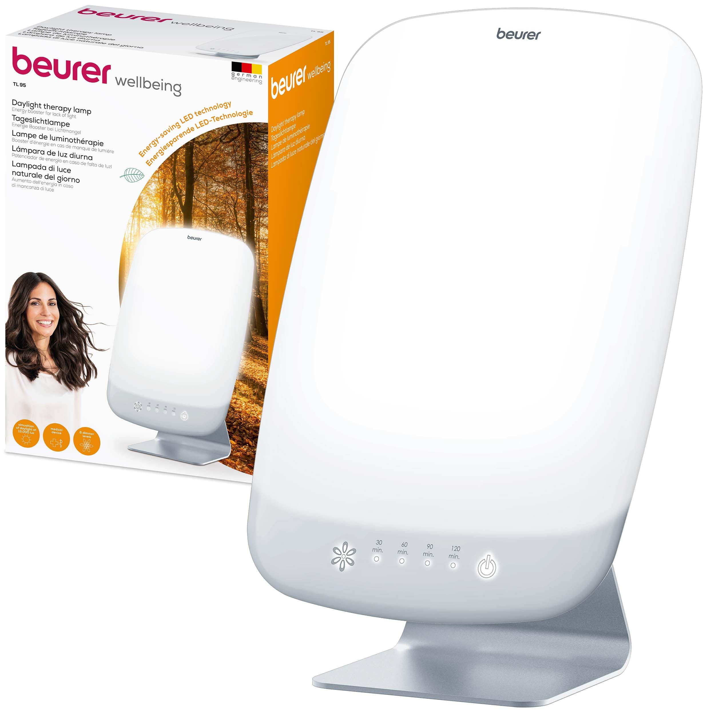 beurer-tl-95-lampada-sad-14000-lux-con-tecnologia-led-sunlike image 1