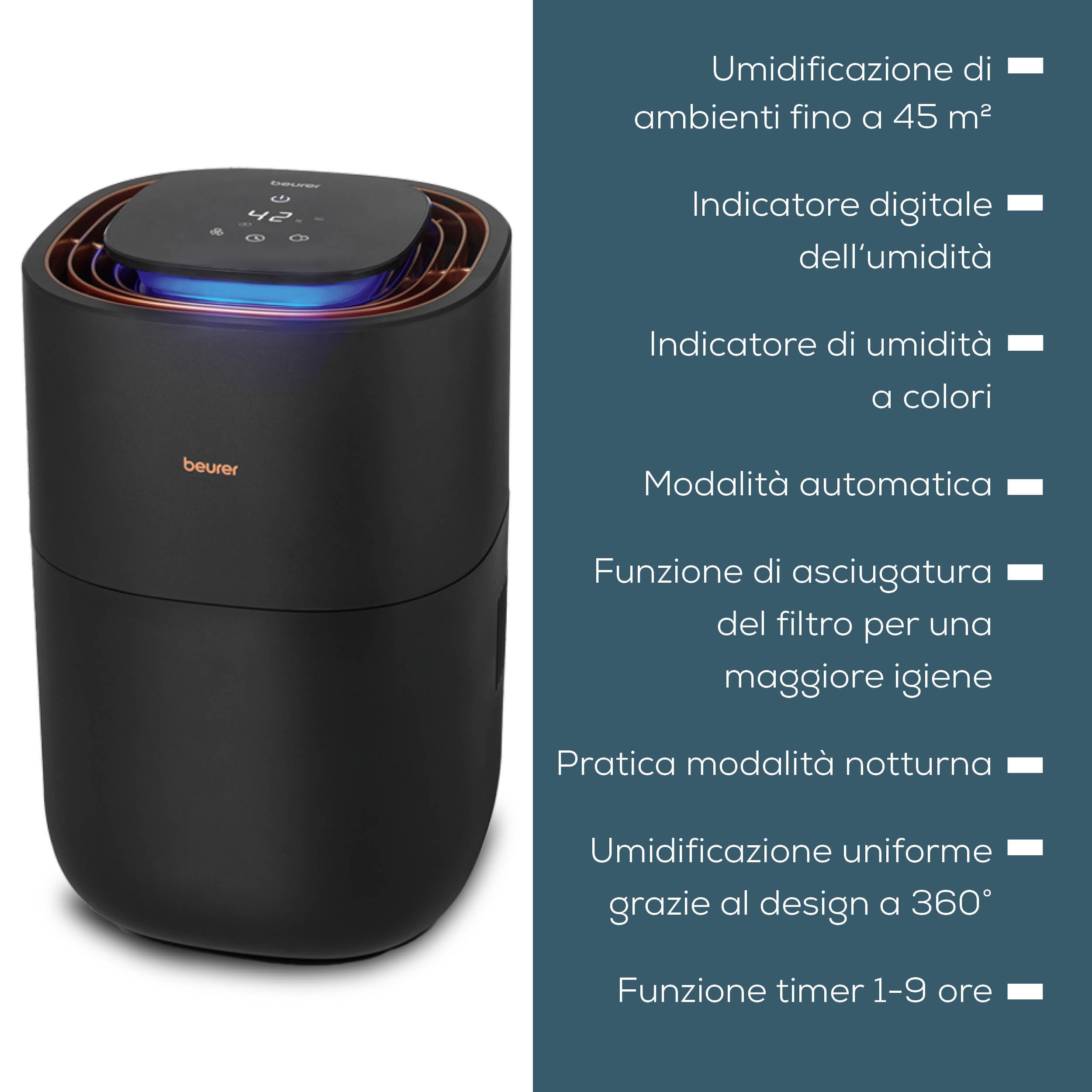 beurer-lb-300-plus-umidificatore-a-evaporazione-fredda-con-funzione-asciugatura- image 7