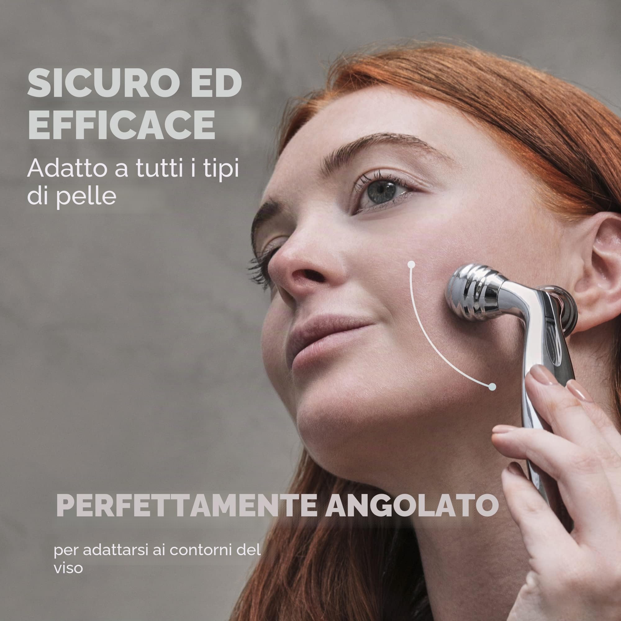 homedics-facial-beauty-roller-argento-massaggiatore-viso-con-rulli-360-e-pannell image 4