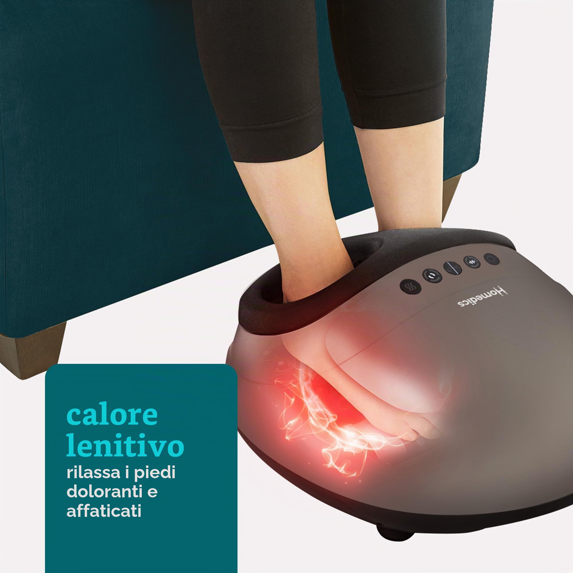 homedics-shiatsu-air-pro-massaggiatore-per-piedi-con-compressione-ad-aria-e-calo image 3